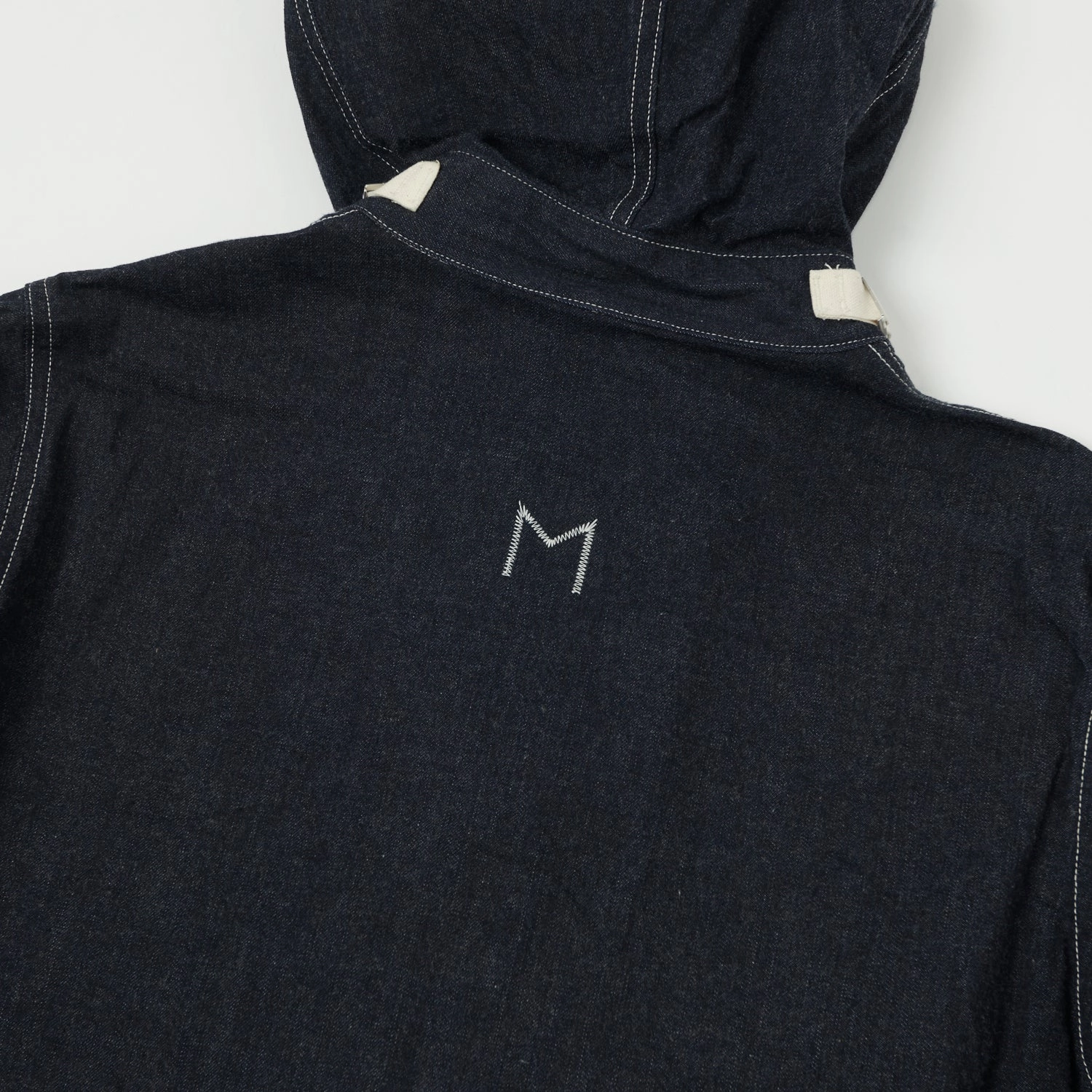 Buzz Rickson's U.S. Navy Denim Hooded Pullover Jacket - Indigo