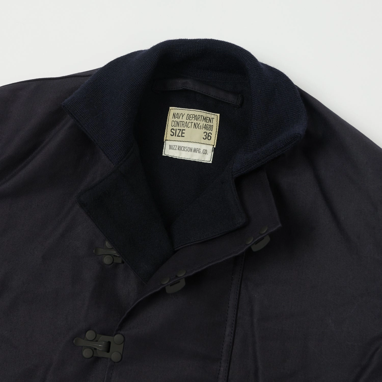 Buzz Rickson's U.S. Navy Hook Deck Jacket - Navy