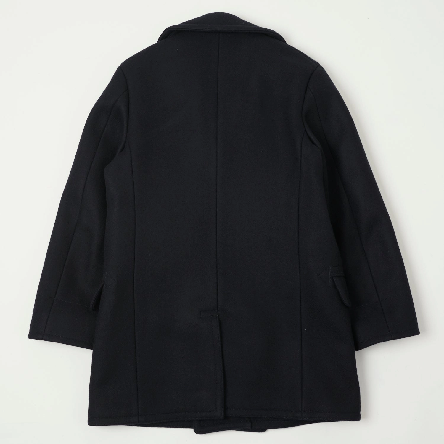 Buzz Rickson's U.S. Navy Long Pea Coat - Navy