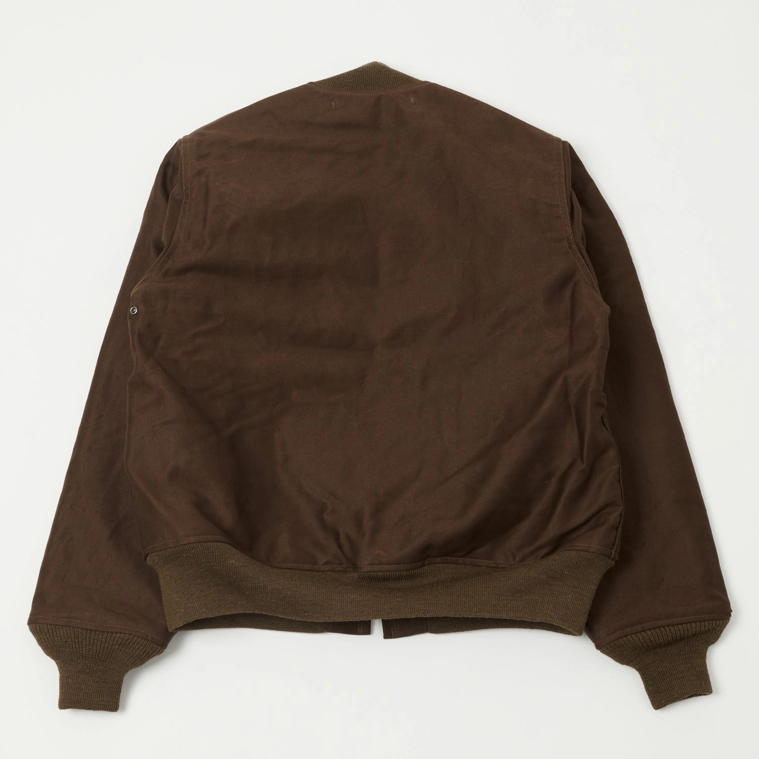 Buzz Rickson's U.S. Navy Zip Through Deck Jacket - Brown
