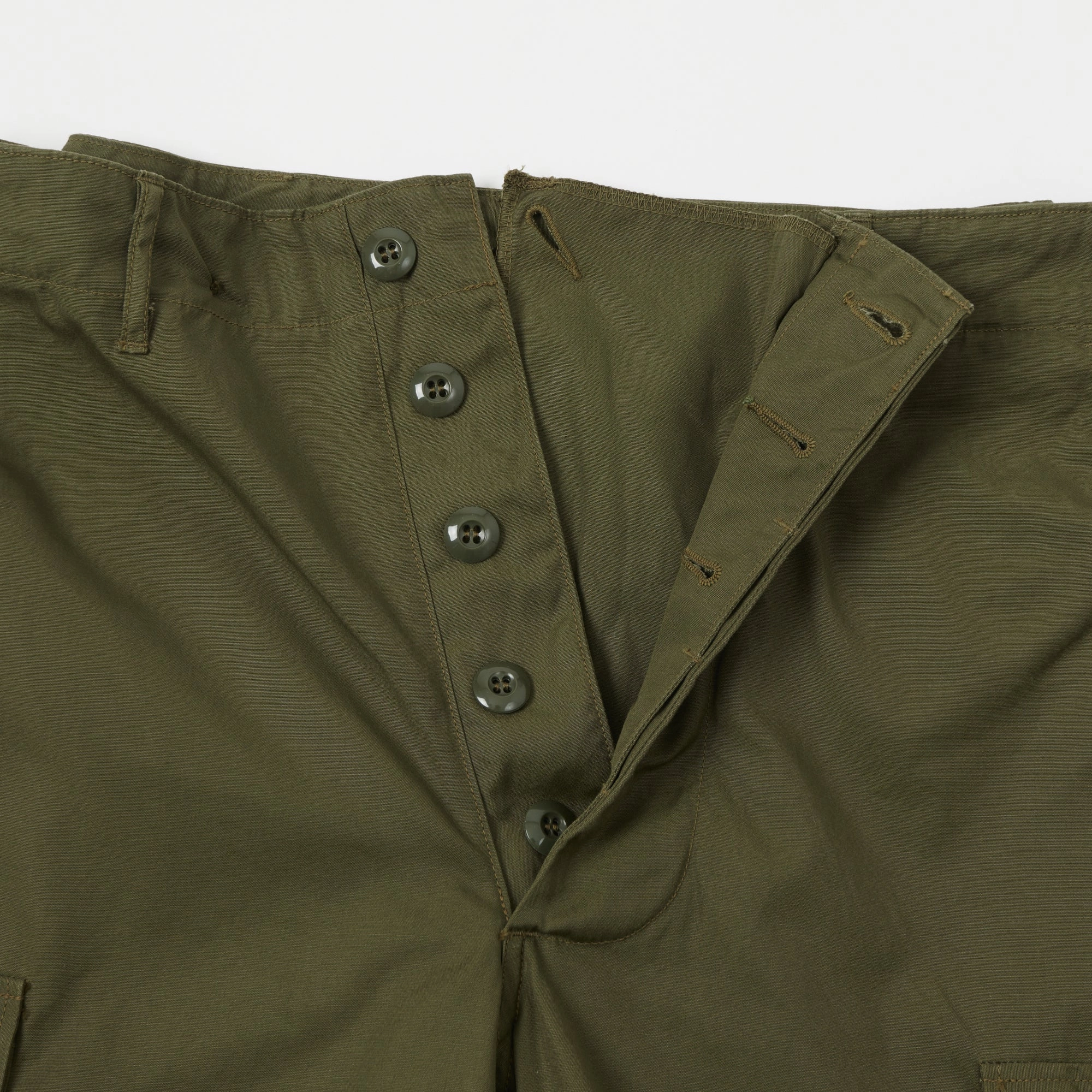 Buzz Rickson's Wind Resistant Poplin Trouser - Olive