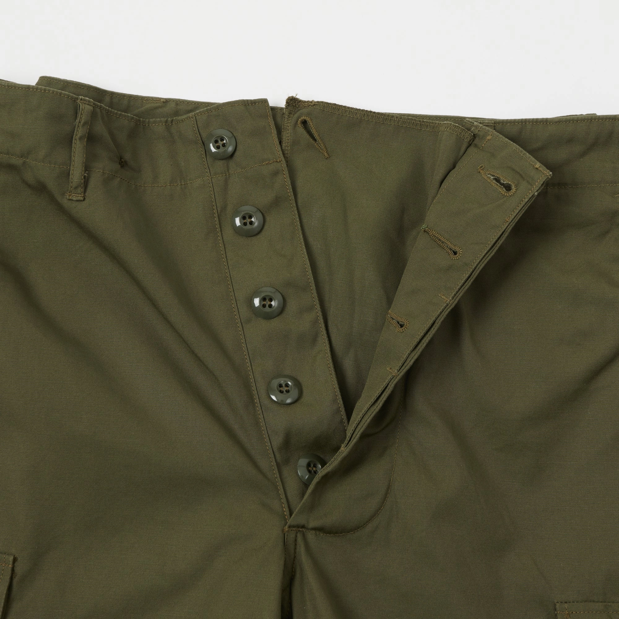 Buzz Rickson's Wind Resistant Poplin Trouser - Olive