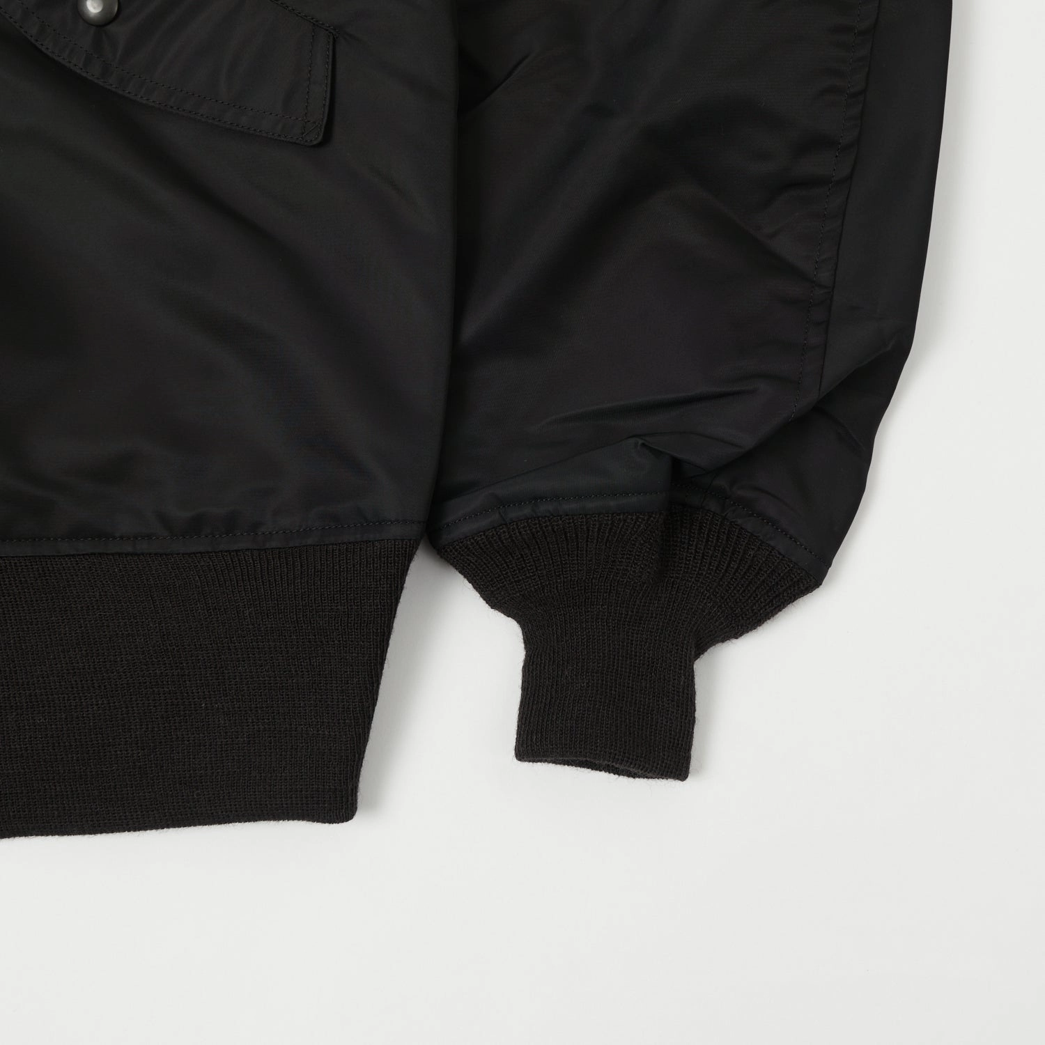 Buzz Rickson's x William Gibson L-2B Flight Jacket 'Long' - Black