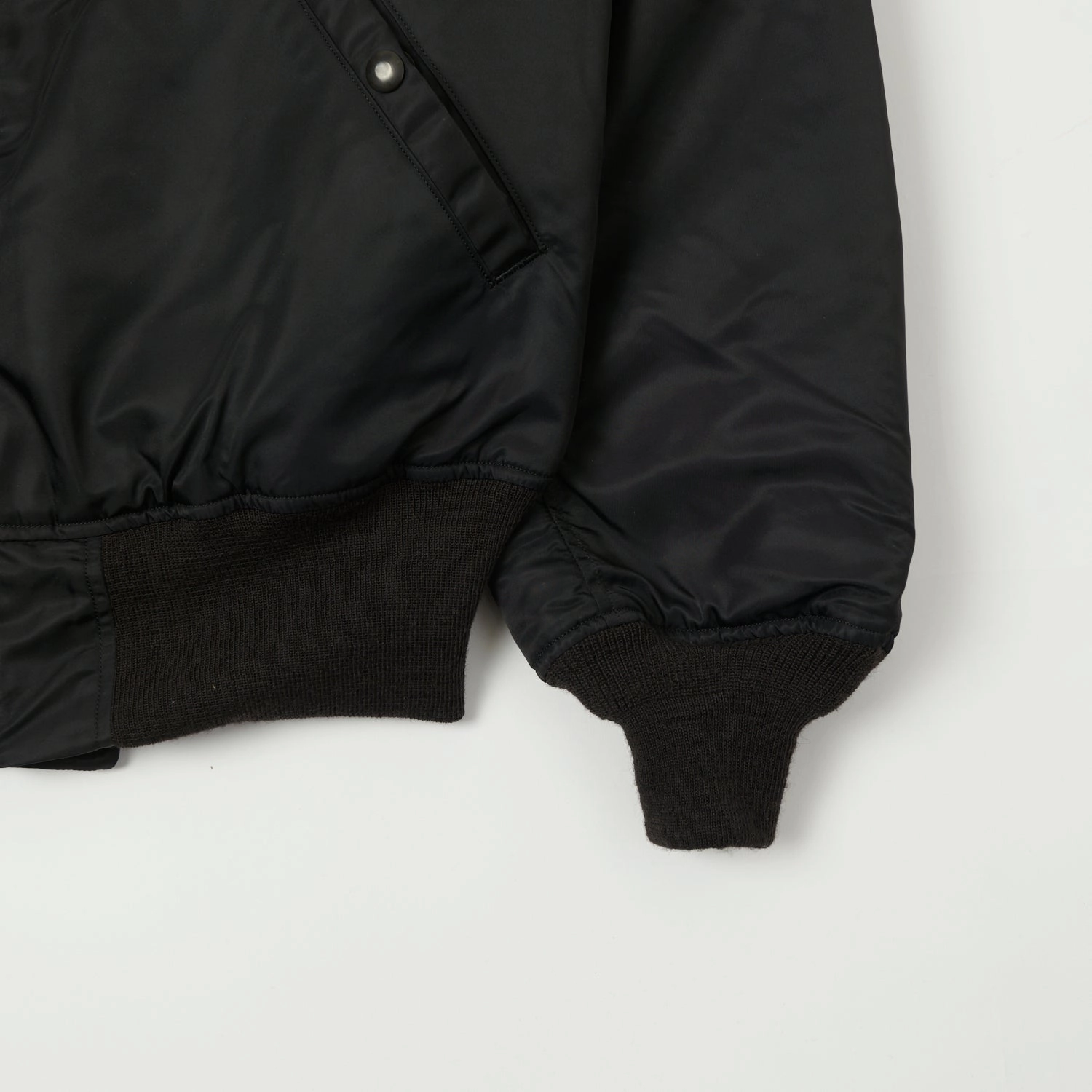 Buzz Rickson's x William Gibson MA-1 'Albert Turner & Co' Flight Jacket - Black