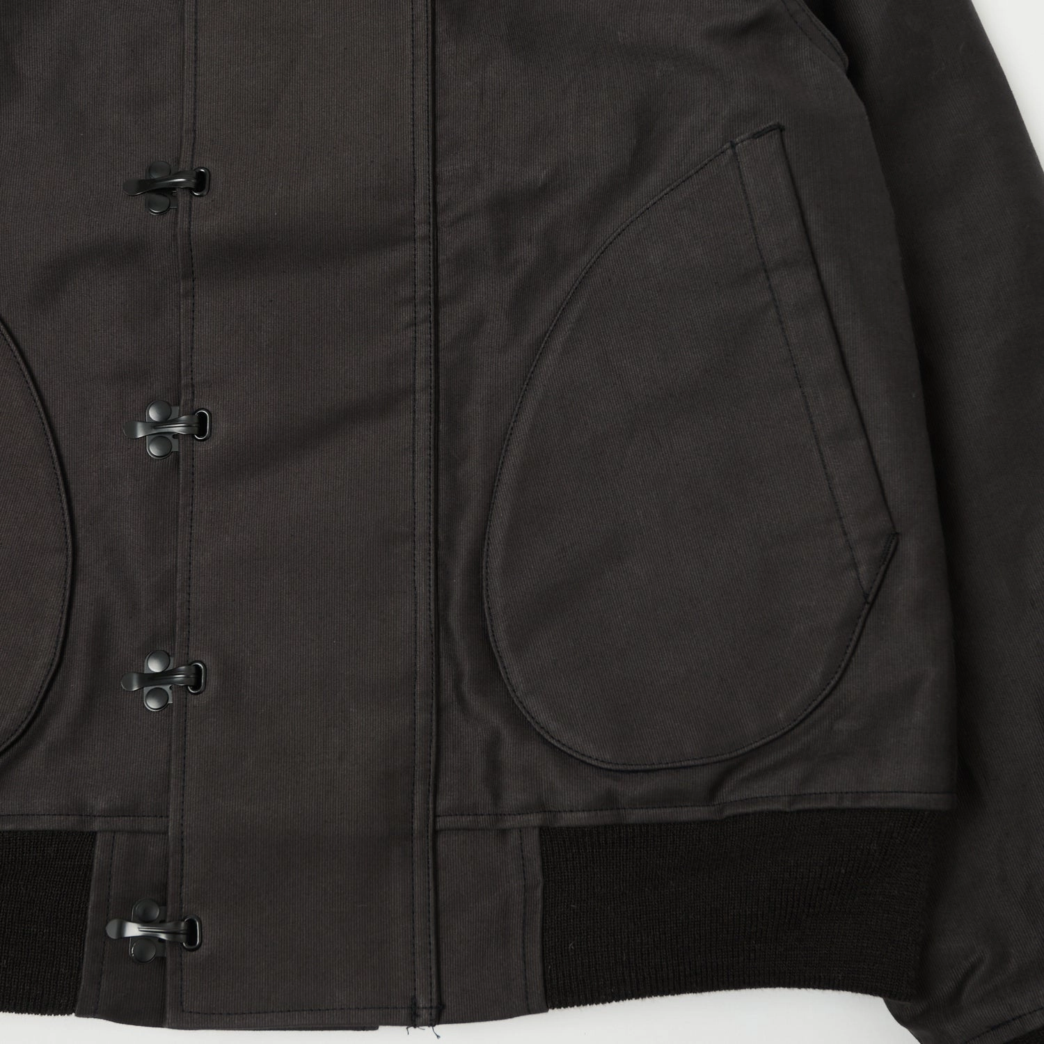 Buzz Rickson's x William Gibson U.S. Navy Hook Deck Jacket - Black