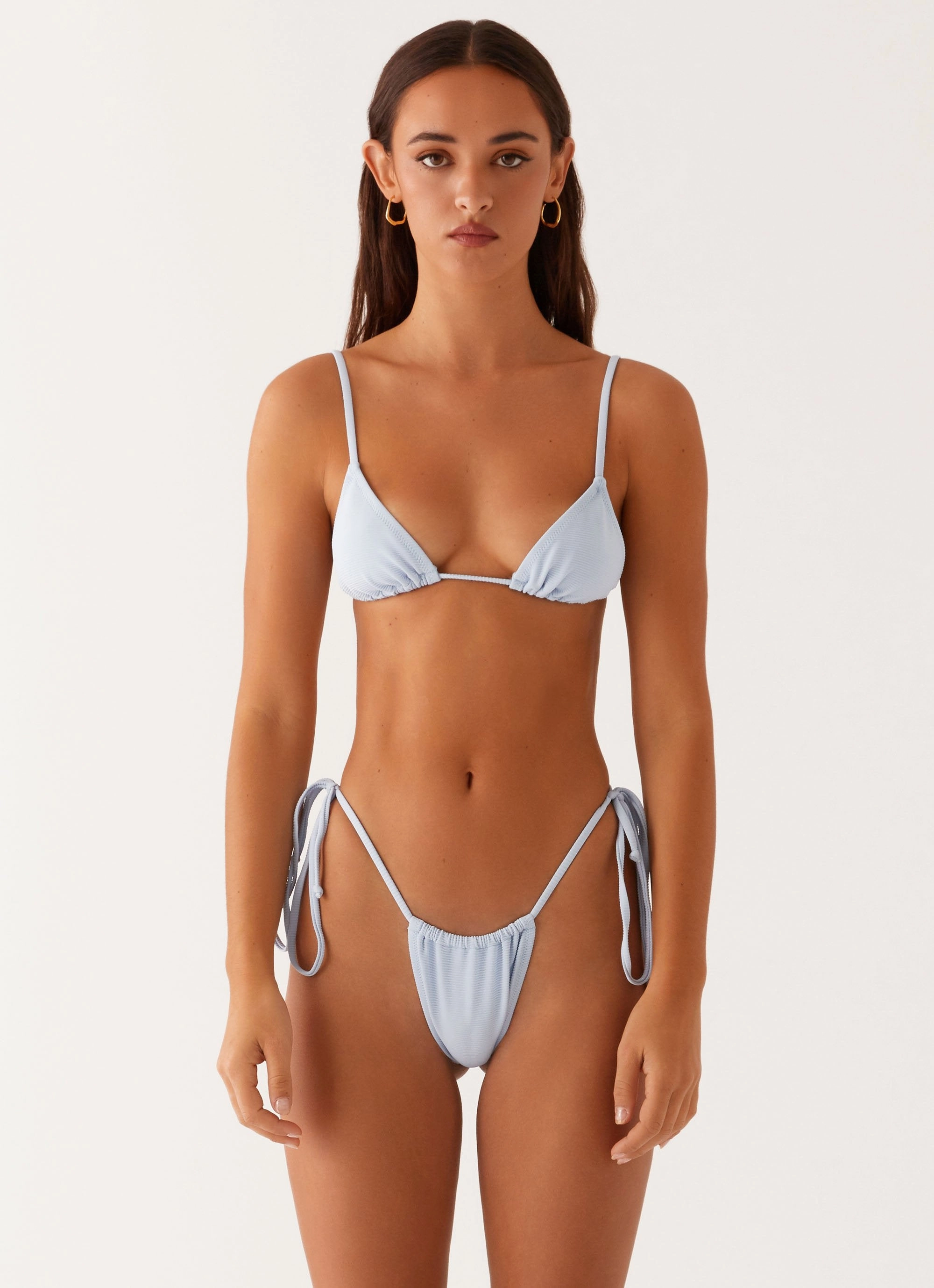 Summer Retreat UPF Rated Fabric Calista Bikini Top - Blue