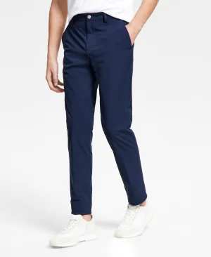 Calvin Klein Mens Slim Fit Solid Dress Pants Navy Blue  36 x 34