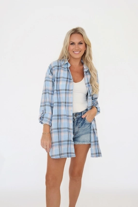 Camp Button Down Anti Pilling Brushed Interior