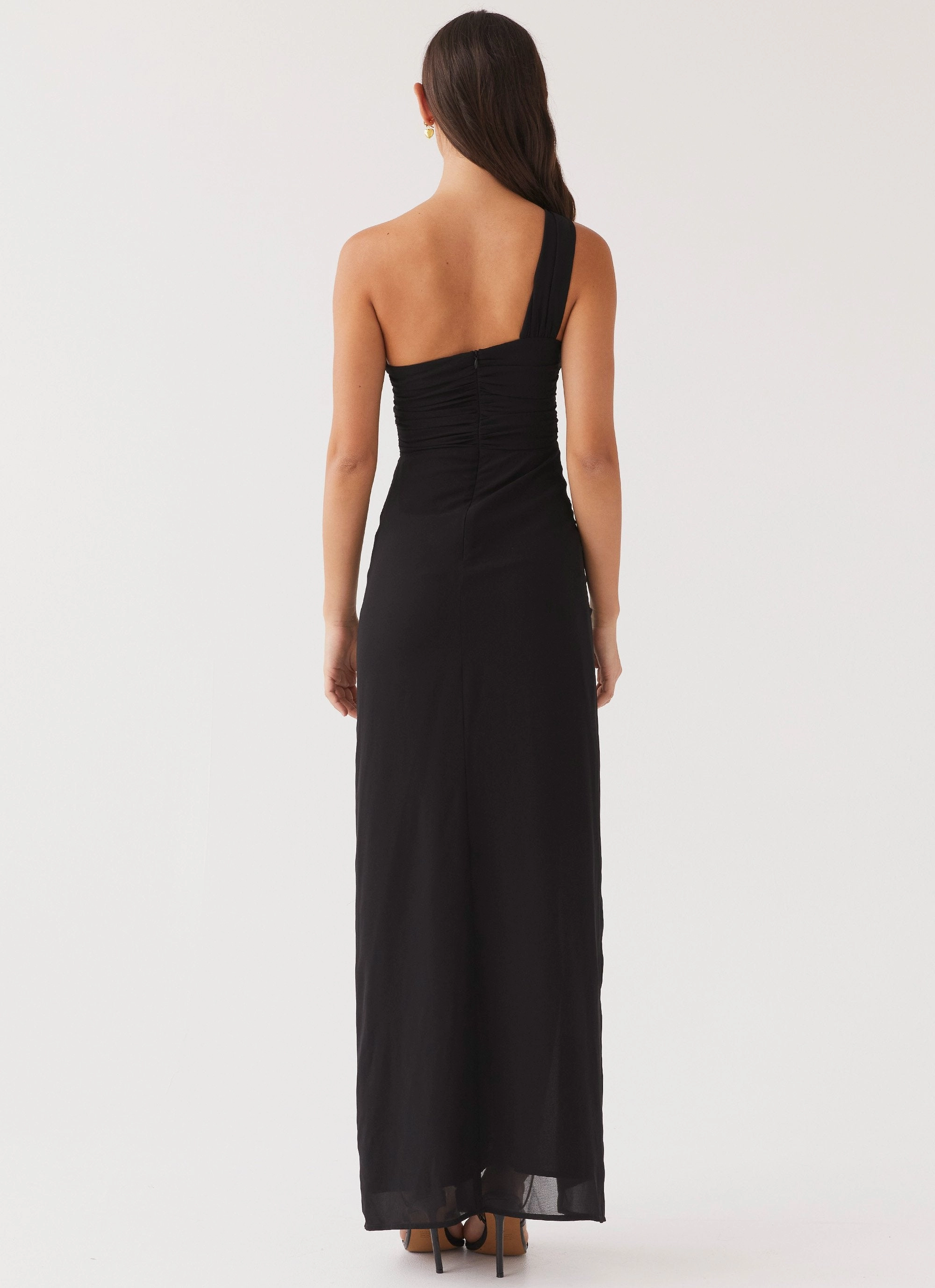 Calling On You Maxi Dress - Black Fitted Style Relaxed fit wear