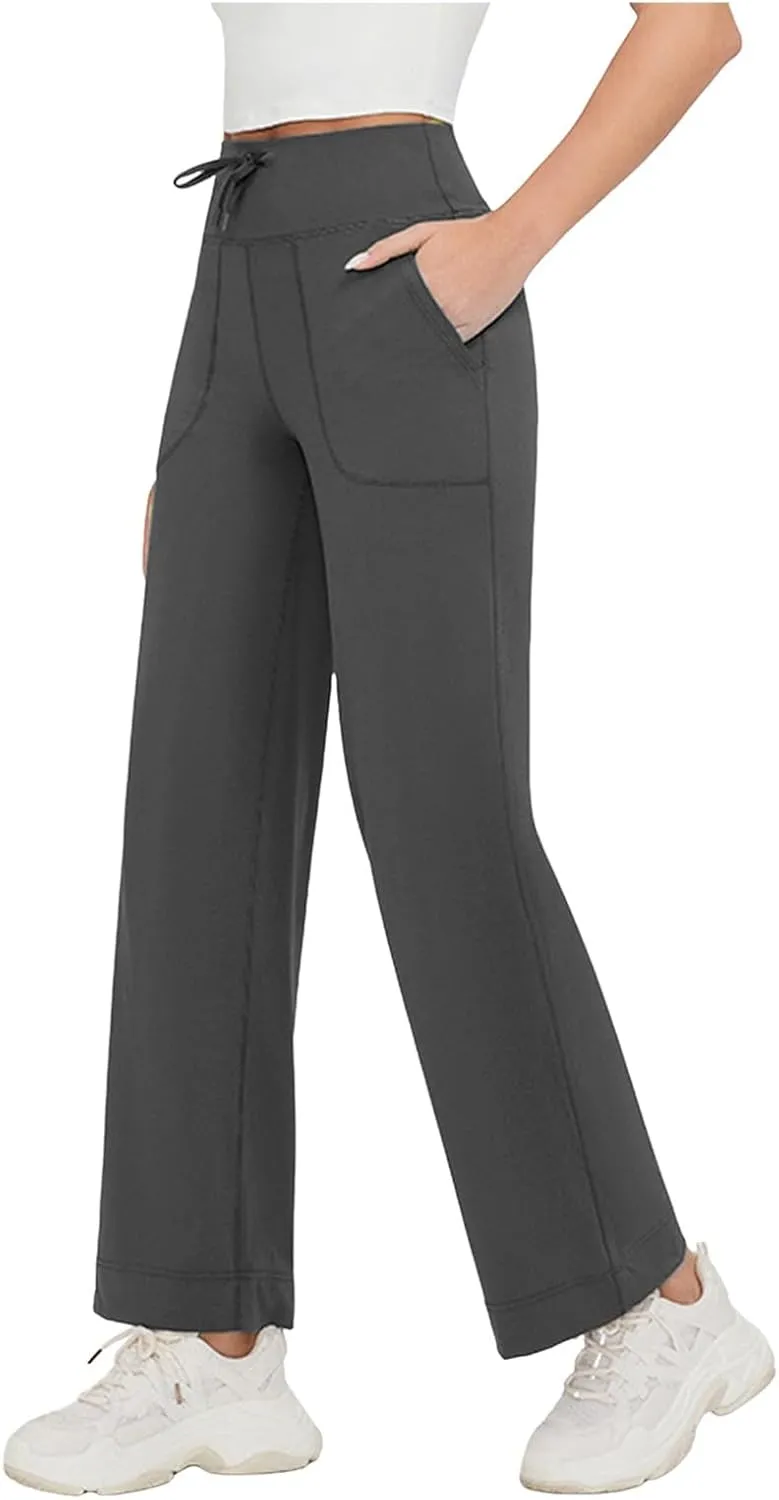 Cargo Capri Pants for Women Womens Stretchy Bootcut Business Office Casual Slacks with Pockets Cargo Capri Pants