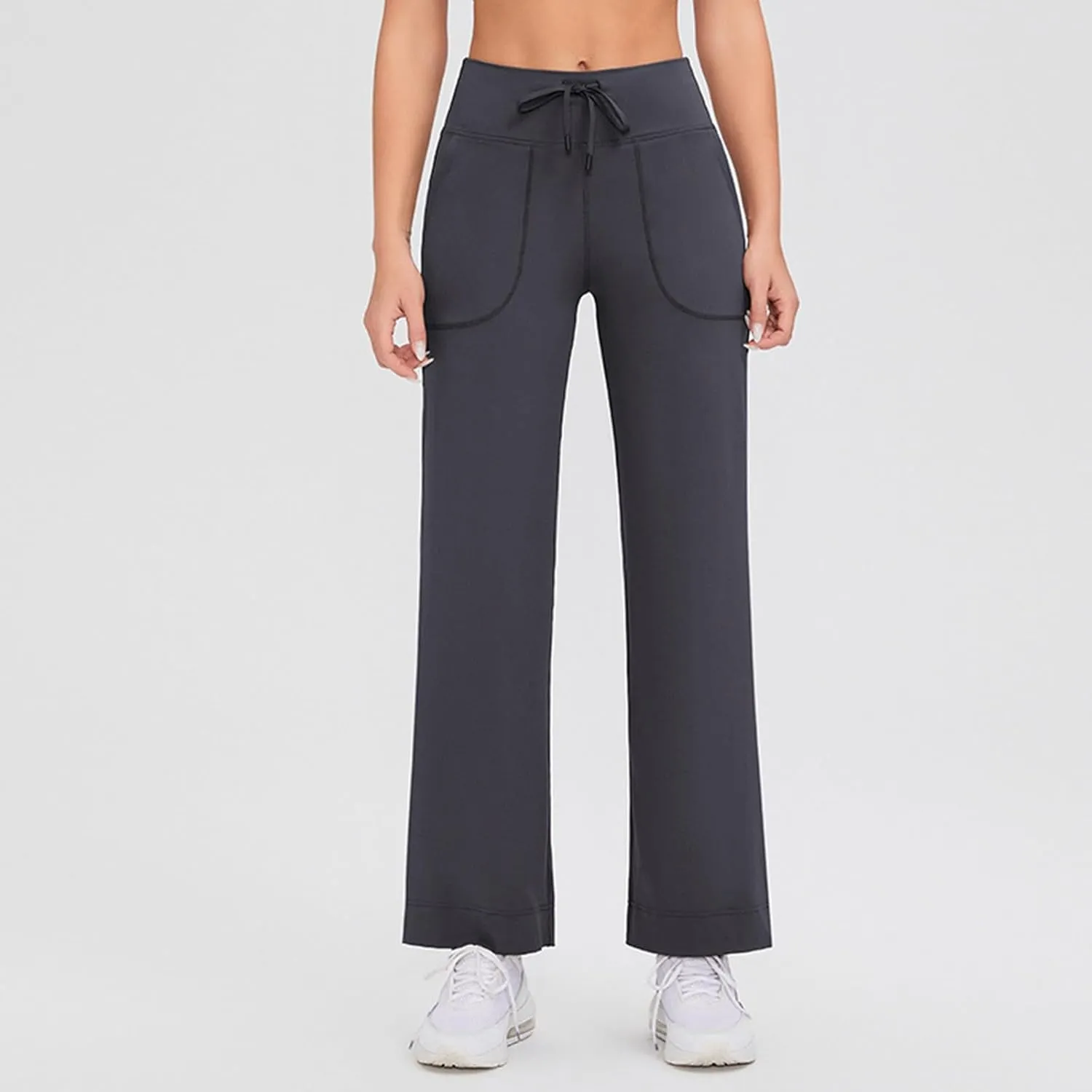 Cargo Capri Pants for Women Womens Stretchy Bootcut Business Office Casual Slacks with Pockets Cargo Capri Pants