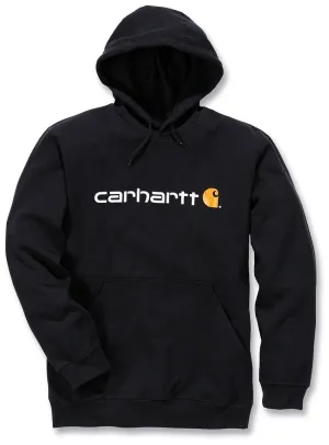 Carhartt Signature Logo Midweight Sweatshirt, Black