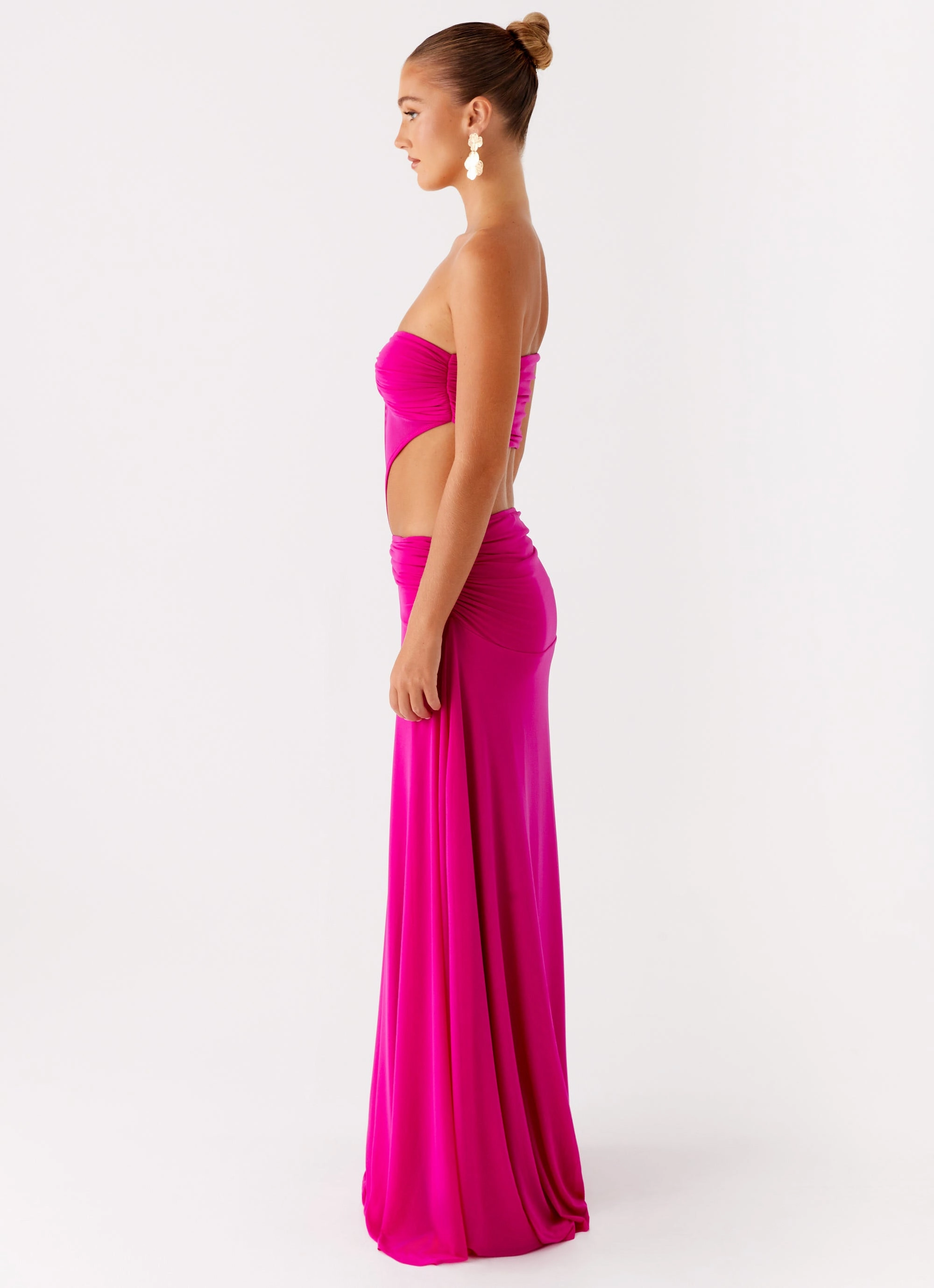 Carlene Maxi Dress - Fuchsia Modern Appearance
