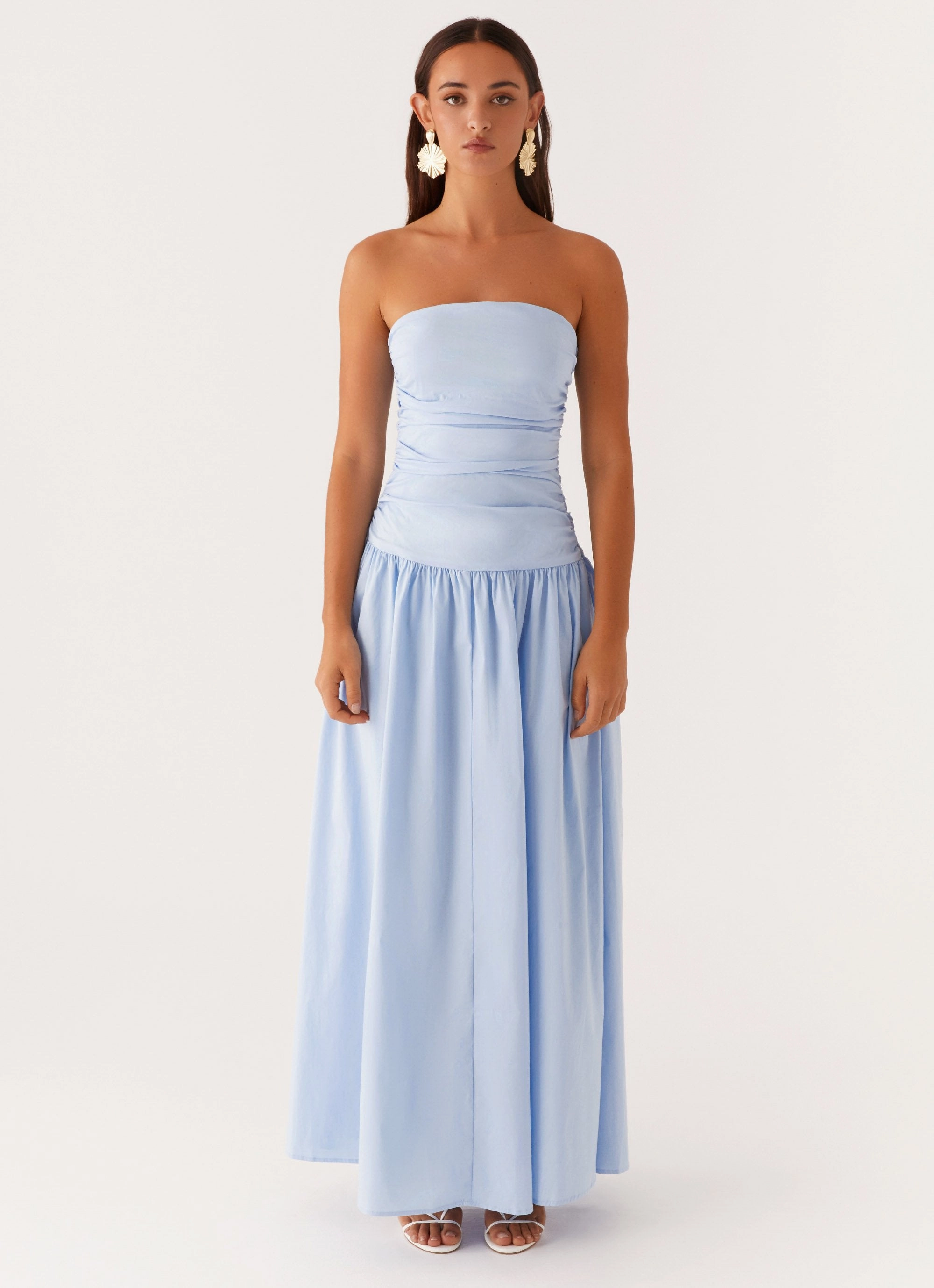 Carmel Maxi Dress - Blue Urban Light
