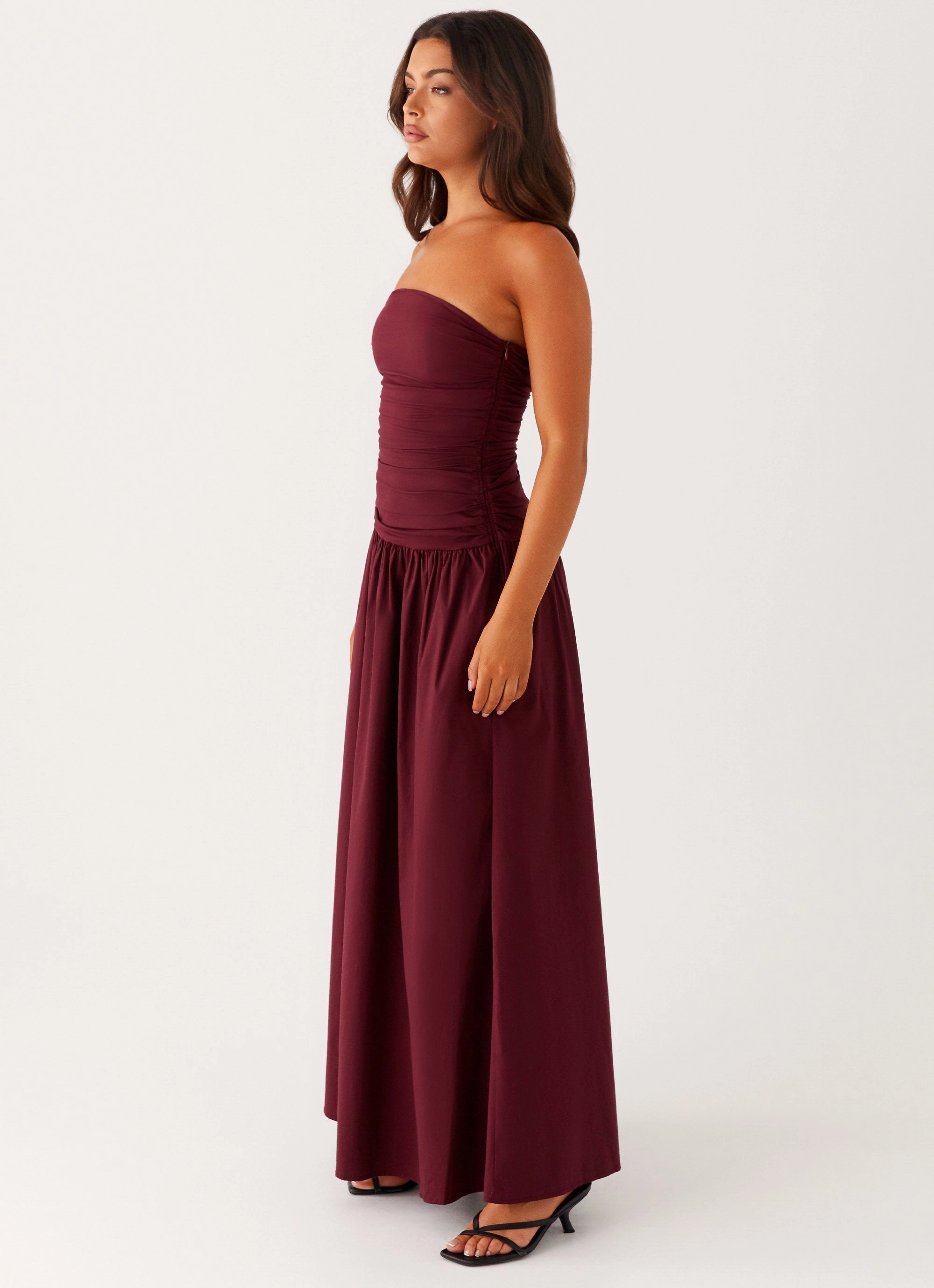 Easy Mood Beachwear Carmel Maxi Dress - Mulberry