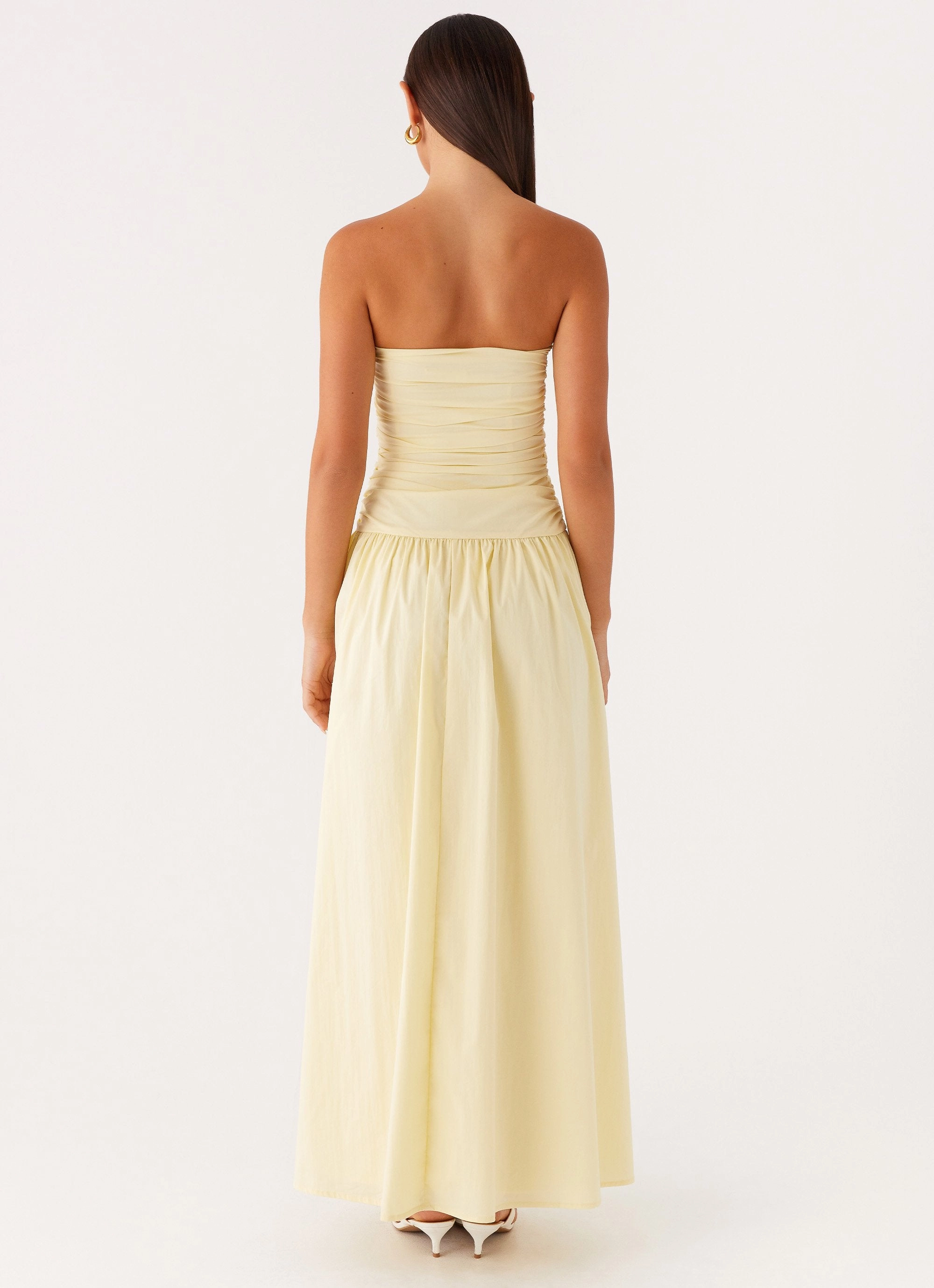 Carmel Maxi Dress - Yellow Pure Vibes