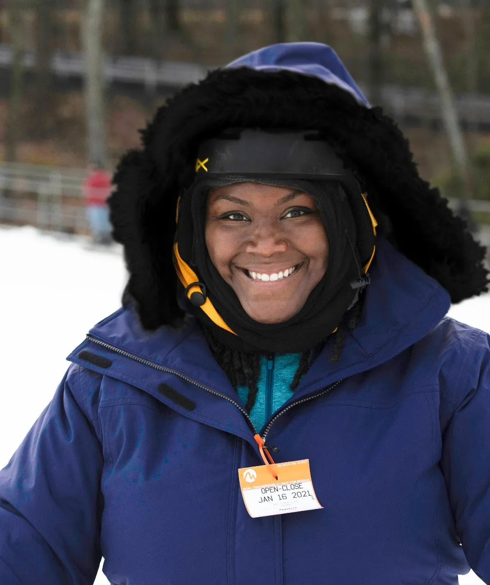 Cartel Brooklyn Stretch Women's Plus Size Ski Jacket Blueberry Navy Size 18-24