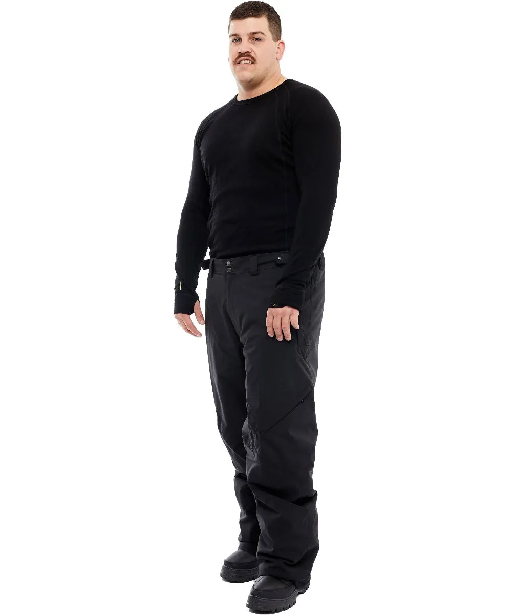 Cartel Kiroro Mens Stretch Ski Pants Blue 3XL-6XL