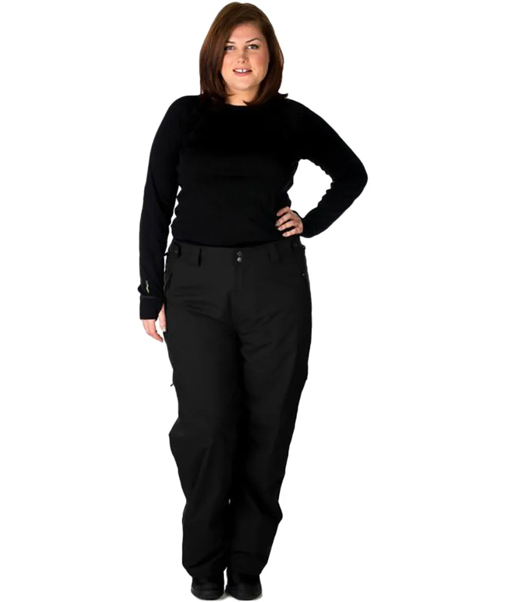 Cartel Kiroro Stretch Ski Pants Black Unisex 3XL-9XL