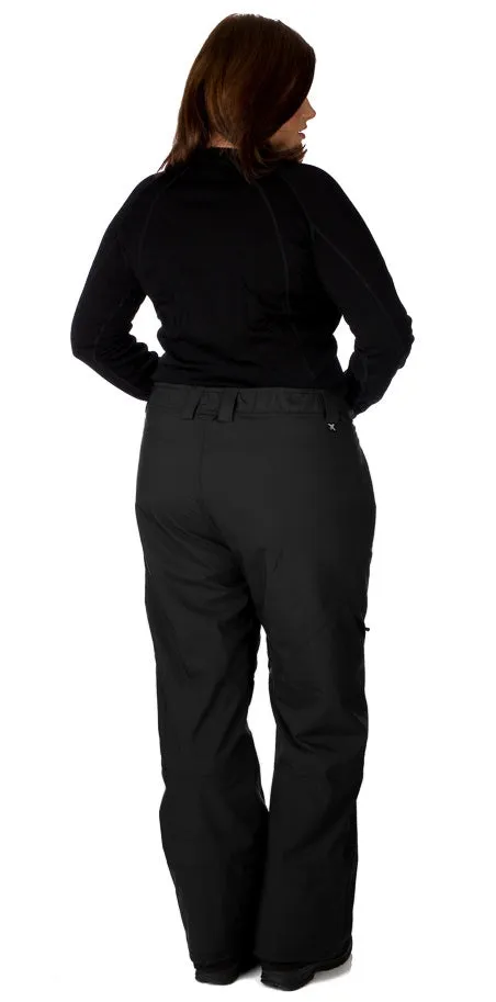 Cartel Kiroro Stretch Ski Pants Black Unisex 3XL-9XL