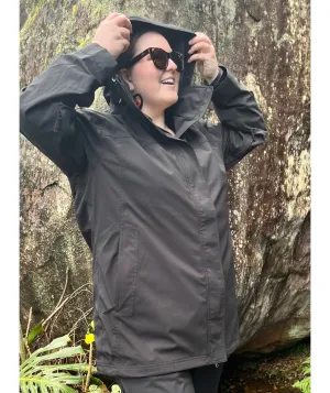 Cartel Seattle Stretch Shell Jacket Black Women's Plus Sizes 20 - 30