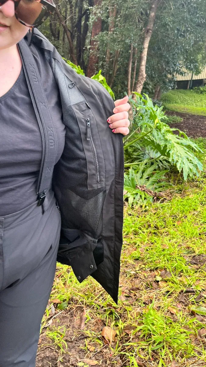 Cartel Seattle Stretch Shell Jacket Black Women's Plus Sizes 20 - 30