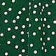 Casual Polka Dot Belted Short Sleeve V Neck Flared High Waist Midi Plus Size Dress