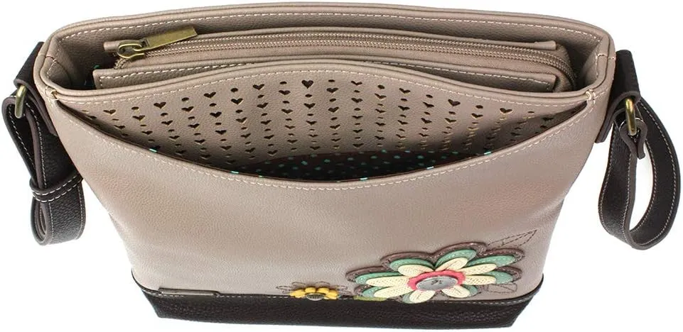 CHALA Sweet Messenger Mid Size Shoulder Purse with Adjustable Strap