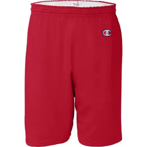 Champion Men's Scarlet 6-Ounce Cotton Gym Short