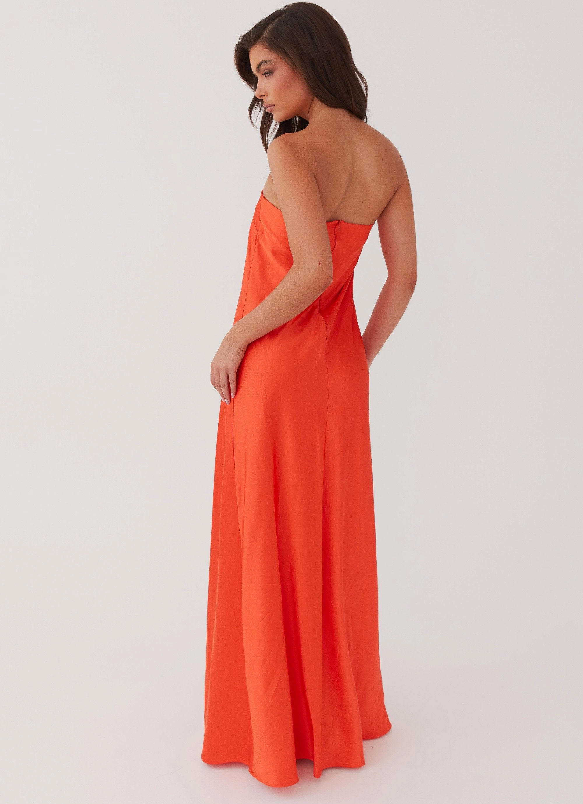 Chantelle Strapless Maxi Dress - Sunset Event Safe