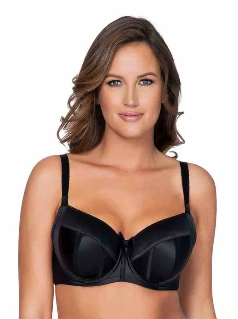 CHARLOTTE PADDED BRA – BLACK – 6901