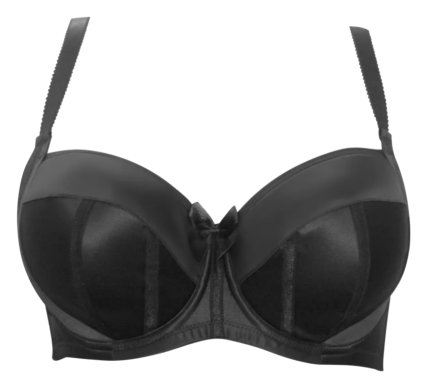 CHARLOTTE PADDED BRA – BLACK – 6901