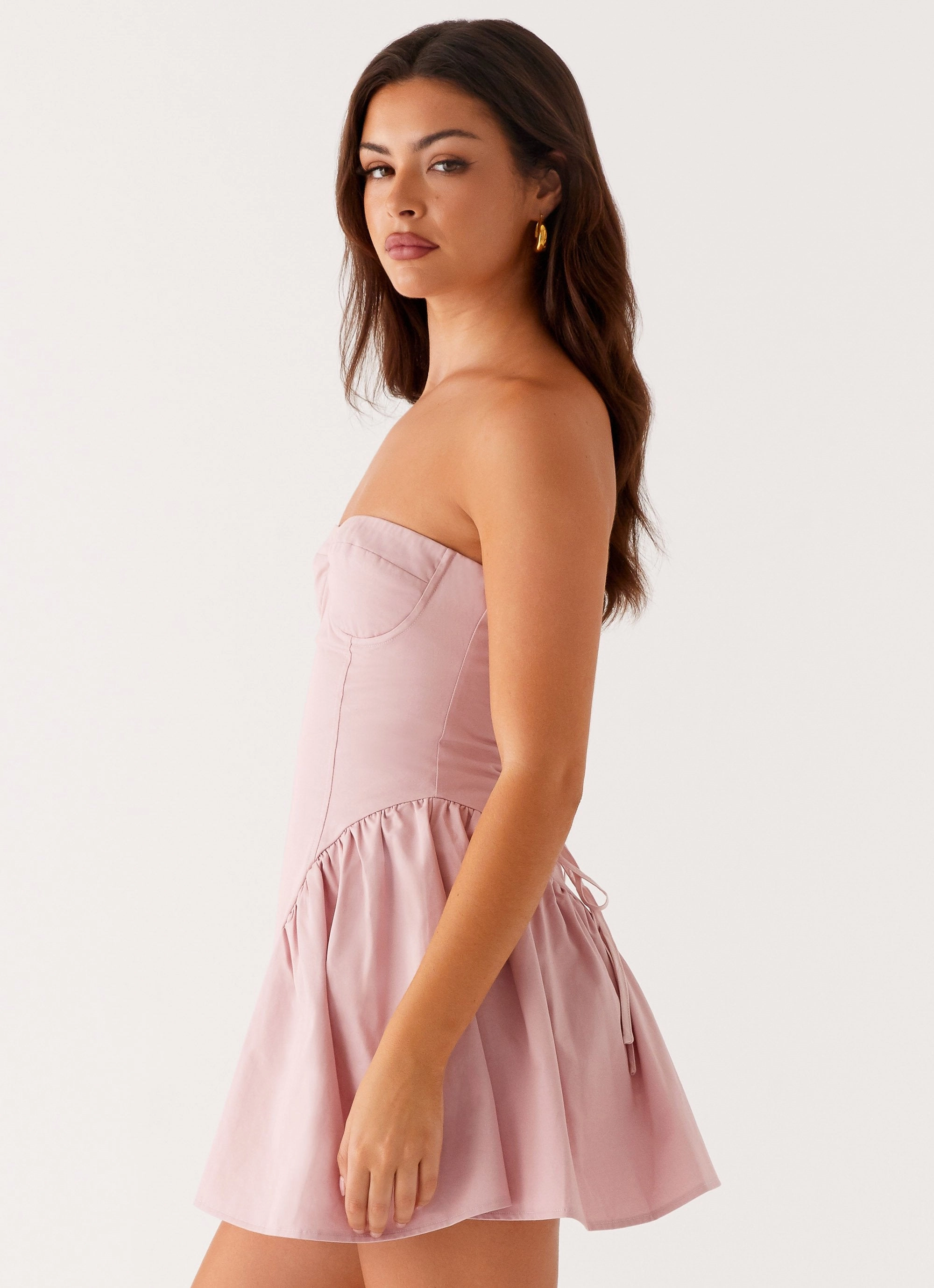 Relaxed-fit maxi dress Stretch-Recovery Charlotte Mini Dress - Pink