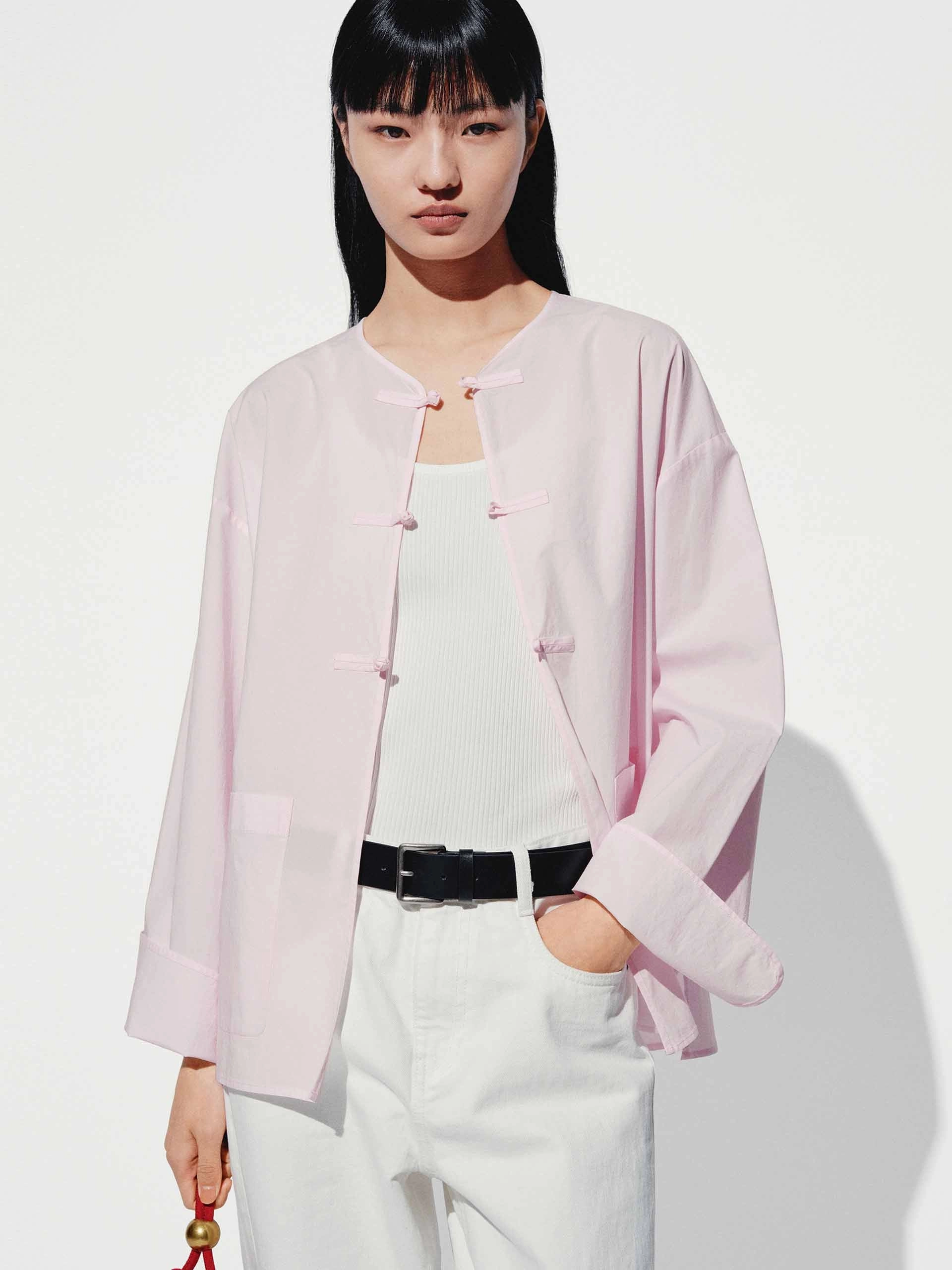 Cheongsam Buckle Cotton Coat