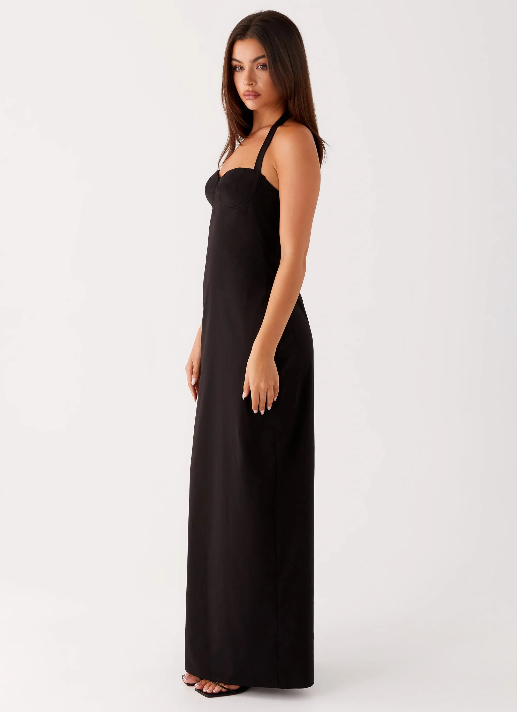 Sophisticated Look Cheryl Maxi Dress - Black