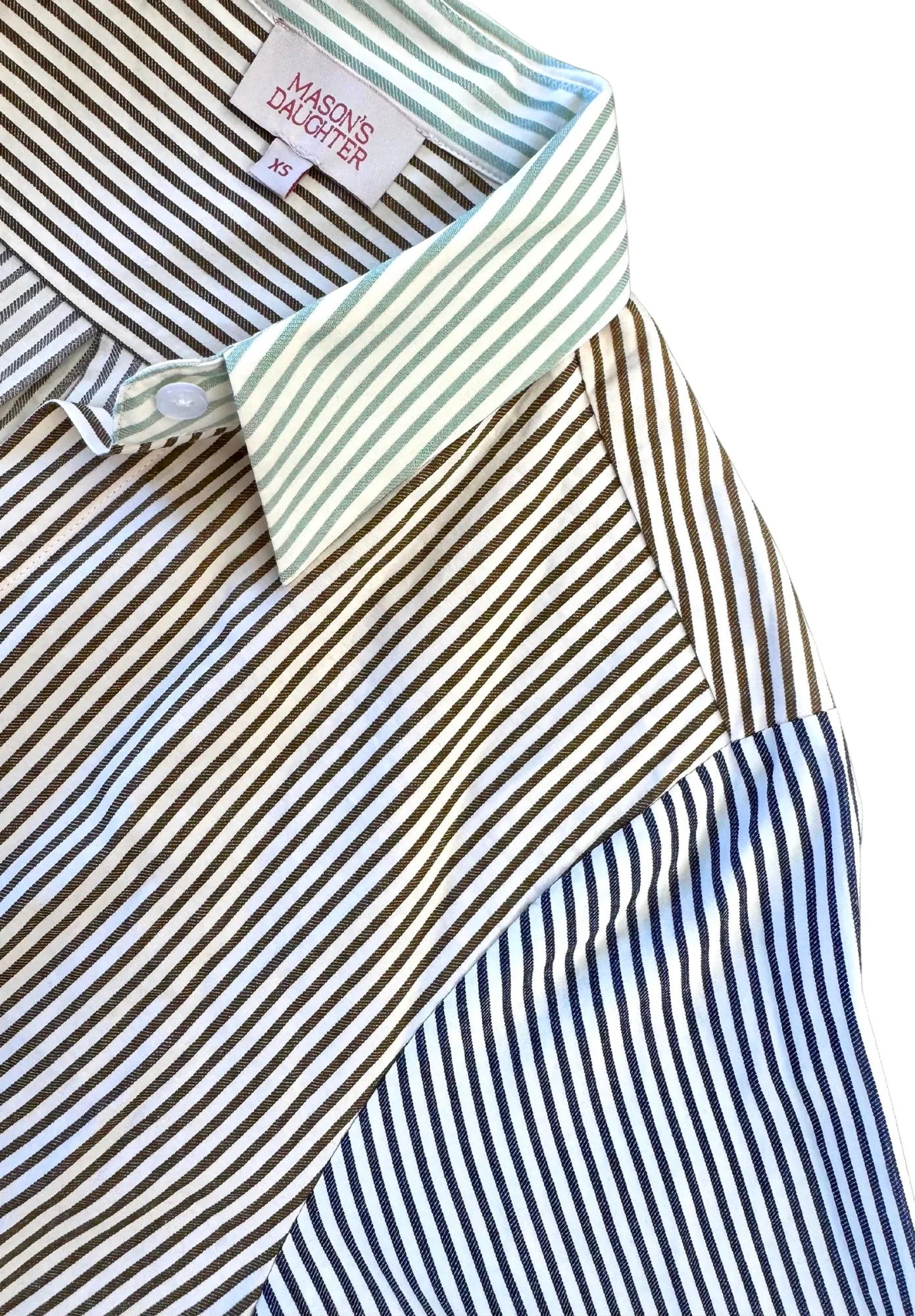 Soft Presence Versatile Comfort MASON'S DAUGHTER | Sutton Shirtdress, Multi Stripe