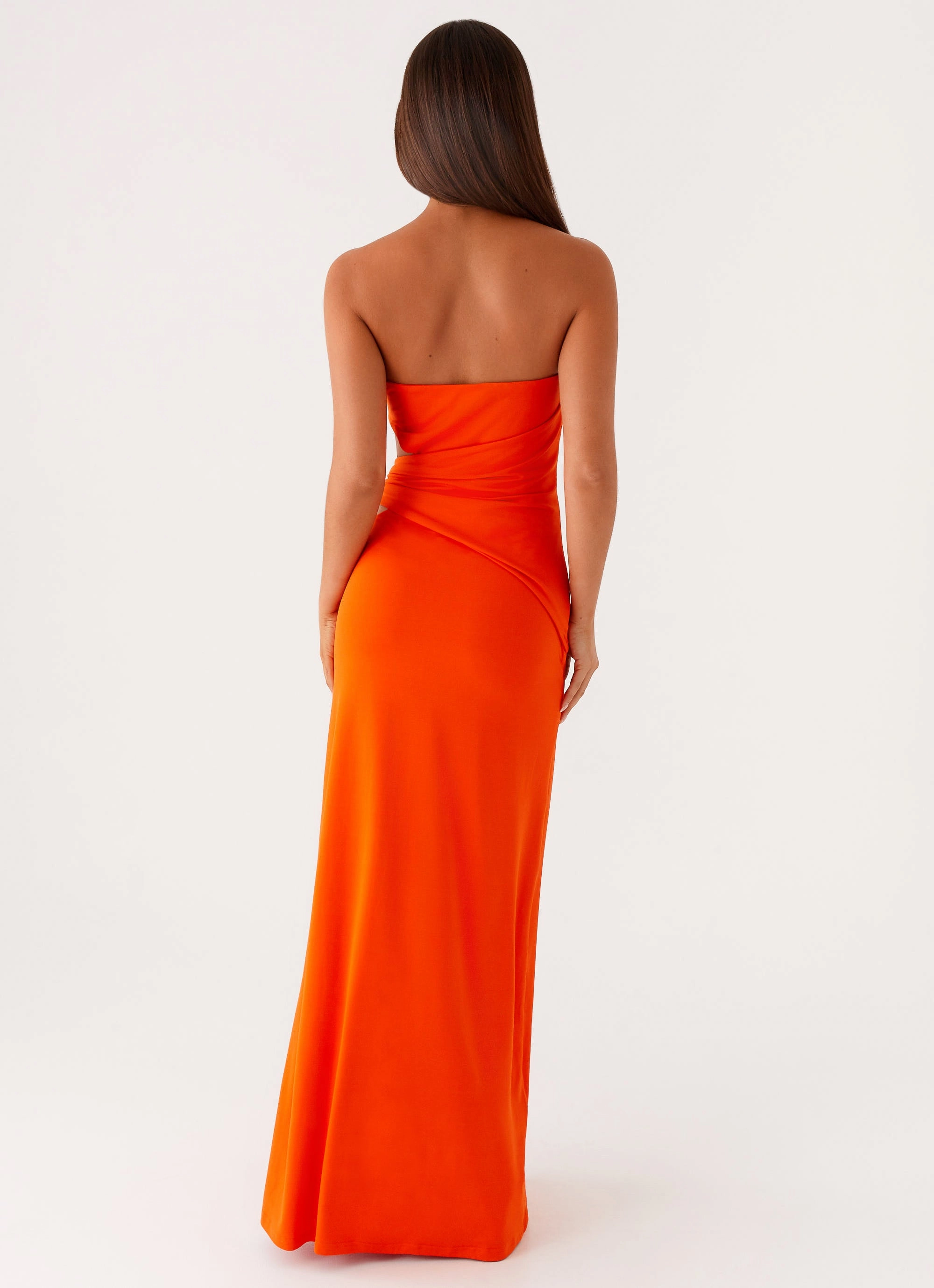 All Gender Fit Anetta Maxi Dress - Orange