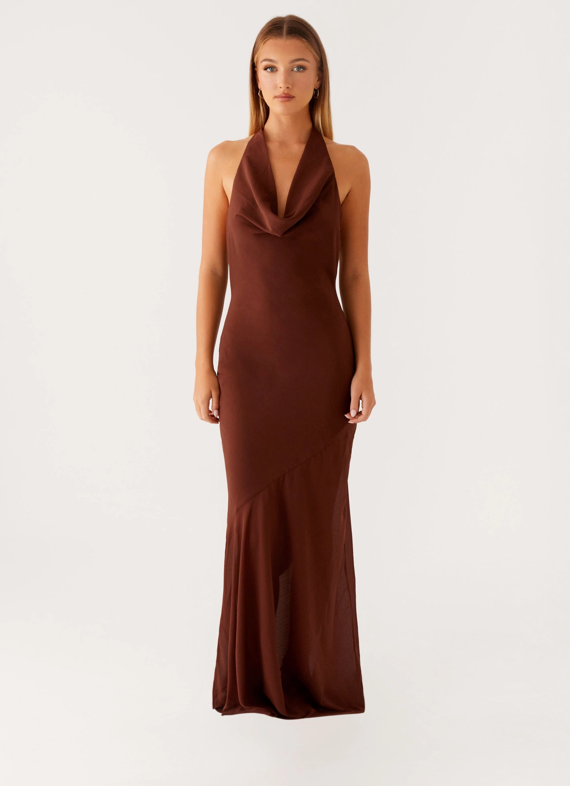 Easy Comfort Sullivan Maxi Dress - Chocolate