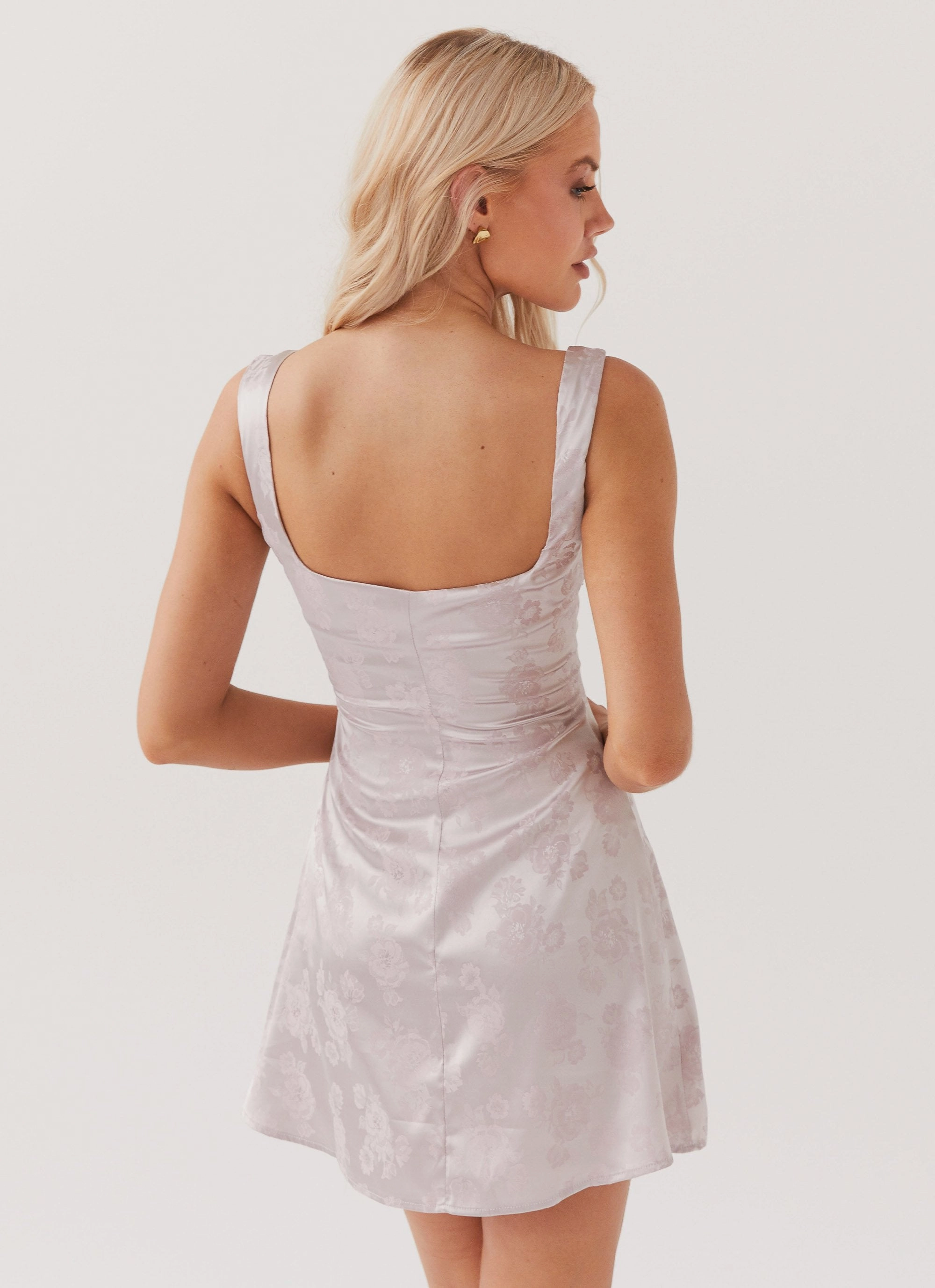 Sleek Volume Kailani Mini Dress - Rosette Haute