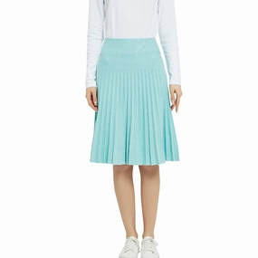 Chilly Day Layer MM SUMMER PLEATED - AQUA MM SUMMER PLEATED - AQUA Eco Friendly Fabric Smooth Finish