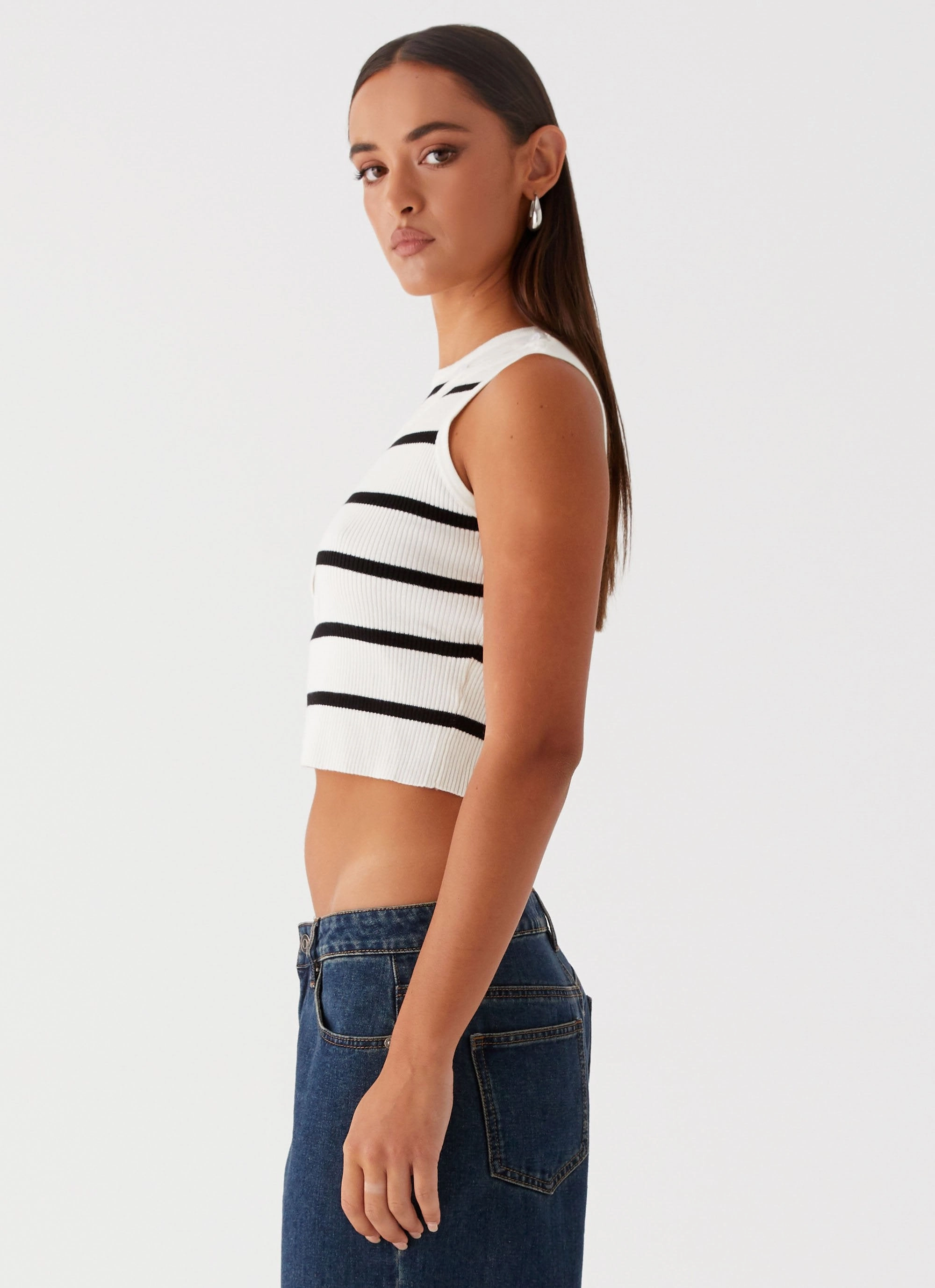 Chromatic Charm Knit Top - Ivory WindproofBarrierTechnology Thermal Regulating Fabric