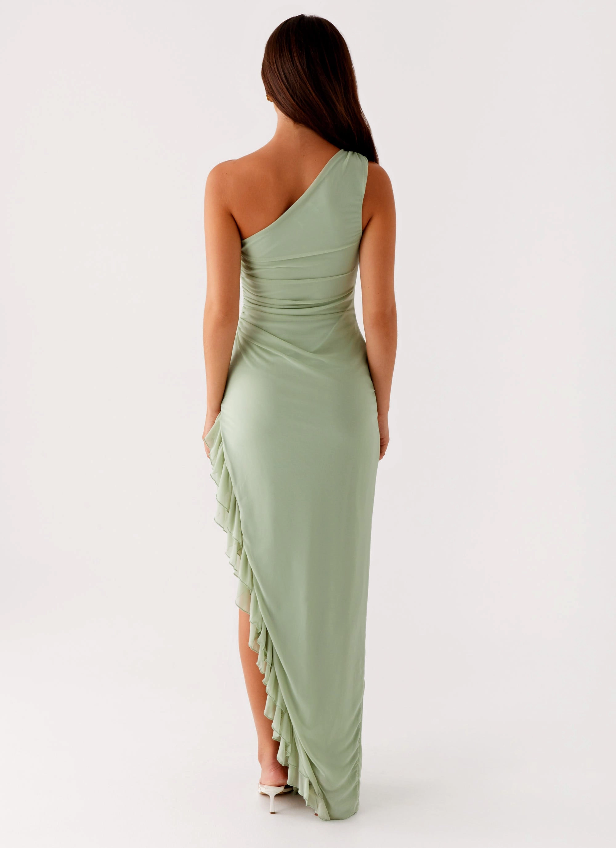 Clarence Maxi Dress - Sage Sleek Design Refined Simplicity