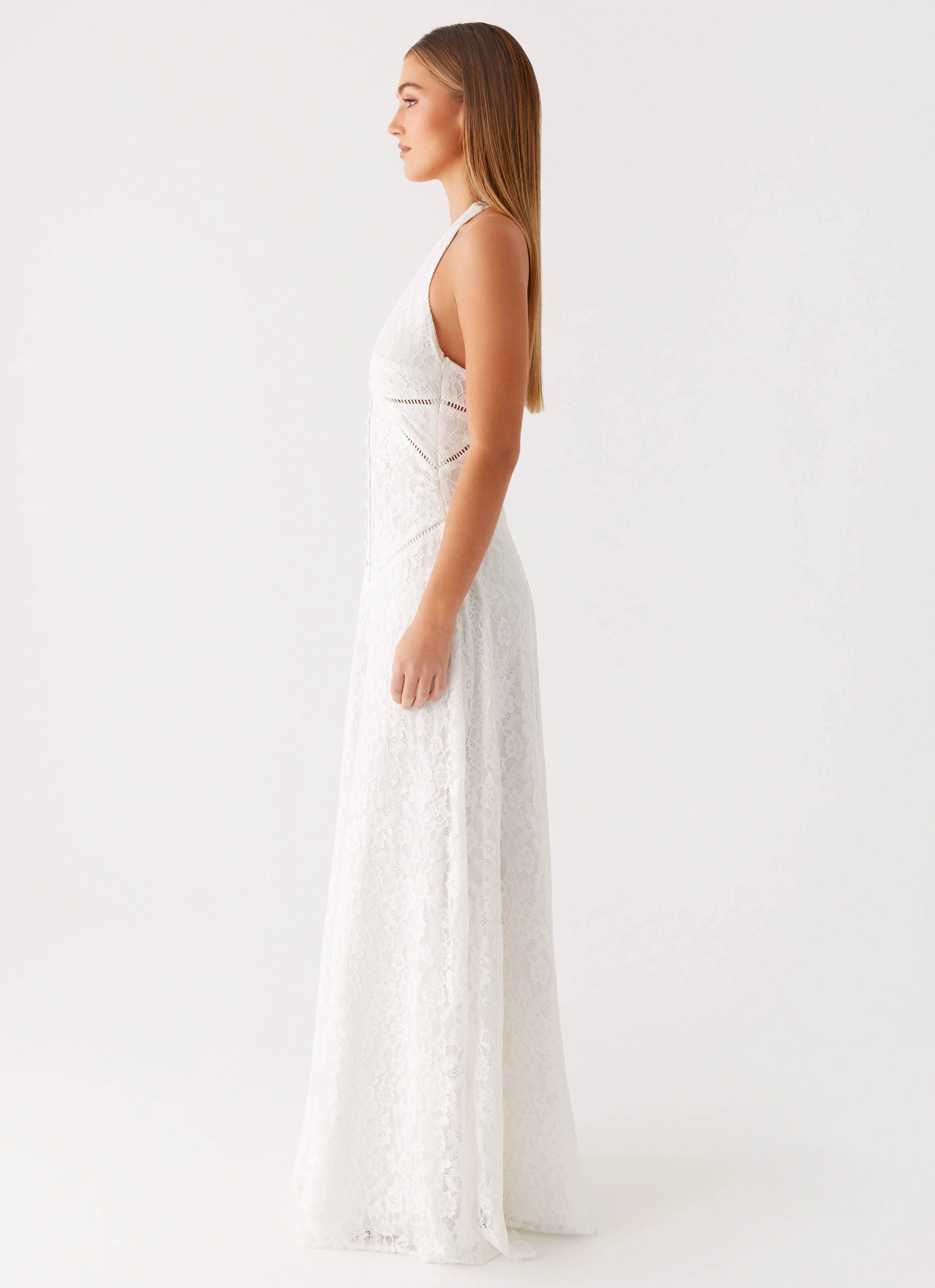 Ember Valley Maxi Dress - Ivory Family Joy