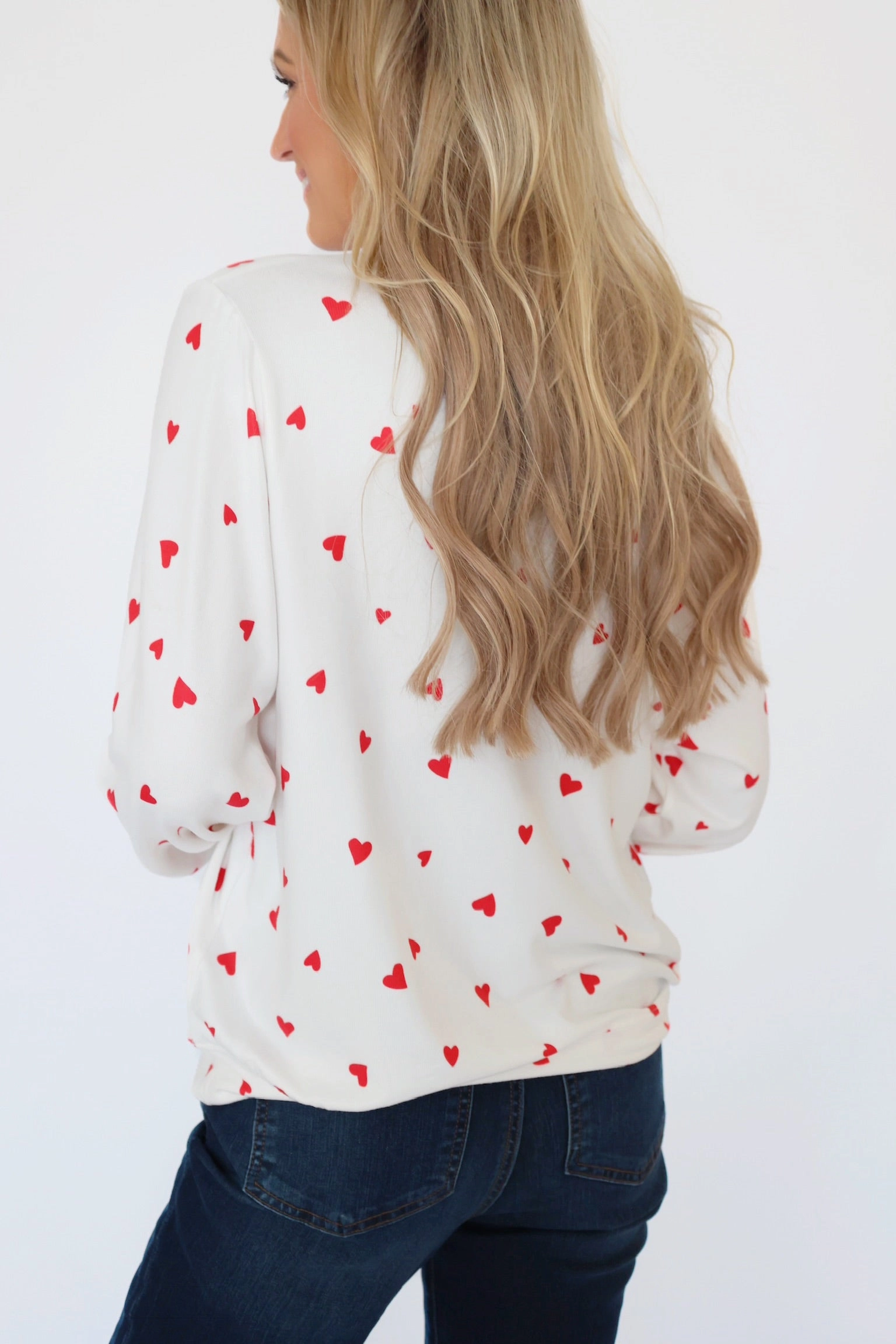 StretchFit Classic Heart Long Sleeve Top (FINAL SALE)