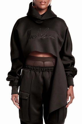 Classic Hoodie & Leggings Set in Black Seasonal trends Relaxed Waist Fit Tailored Layers Classic Hoodie & Leggings Set in Black