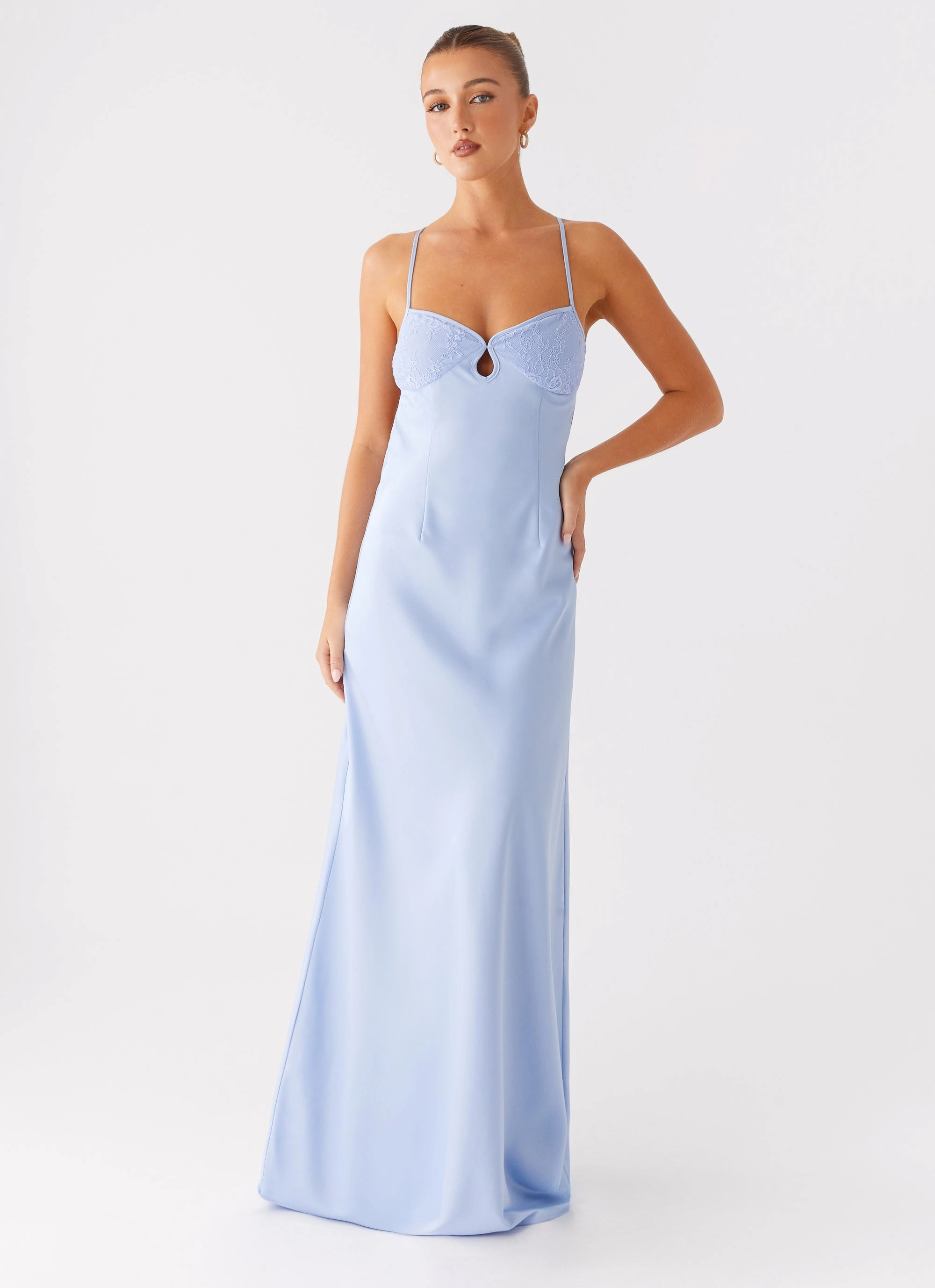 Joanie Maxi Dress - Blue Multipurpose
