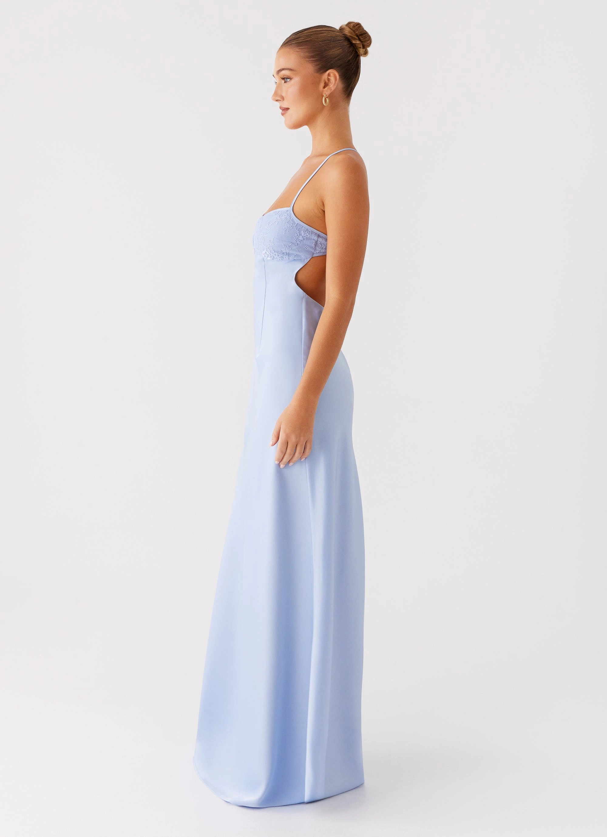 Soft Layers Joanie Maxi Dress - Blue