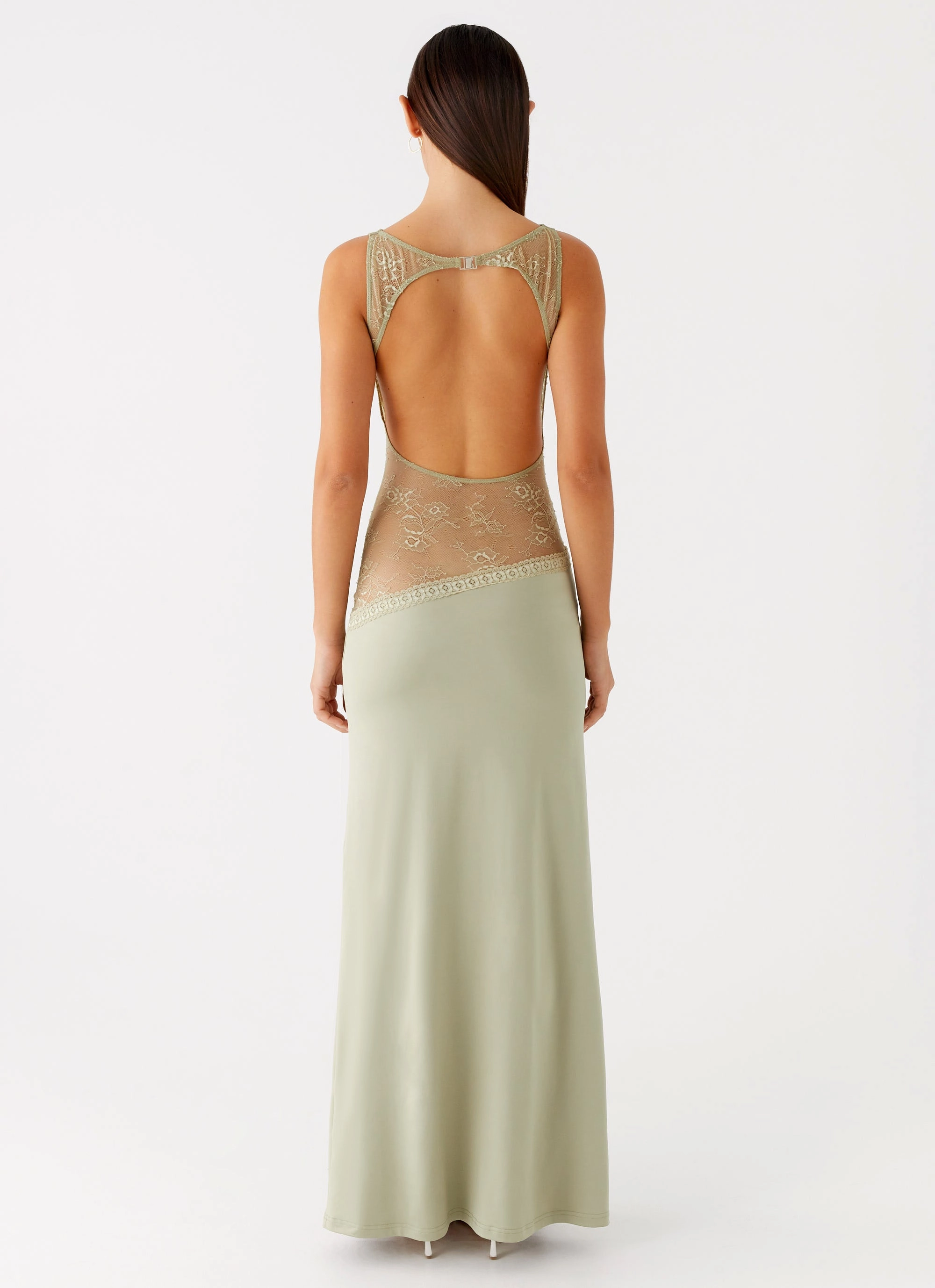 Lucinda Maxi Dress - Sage Comfortable and breathable