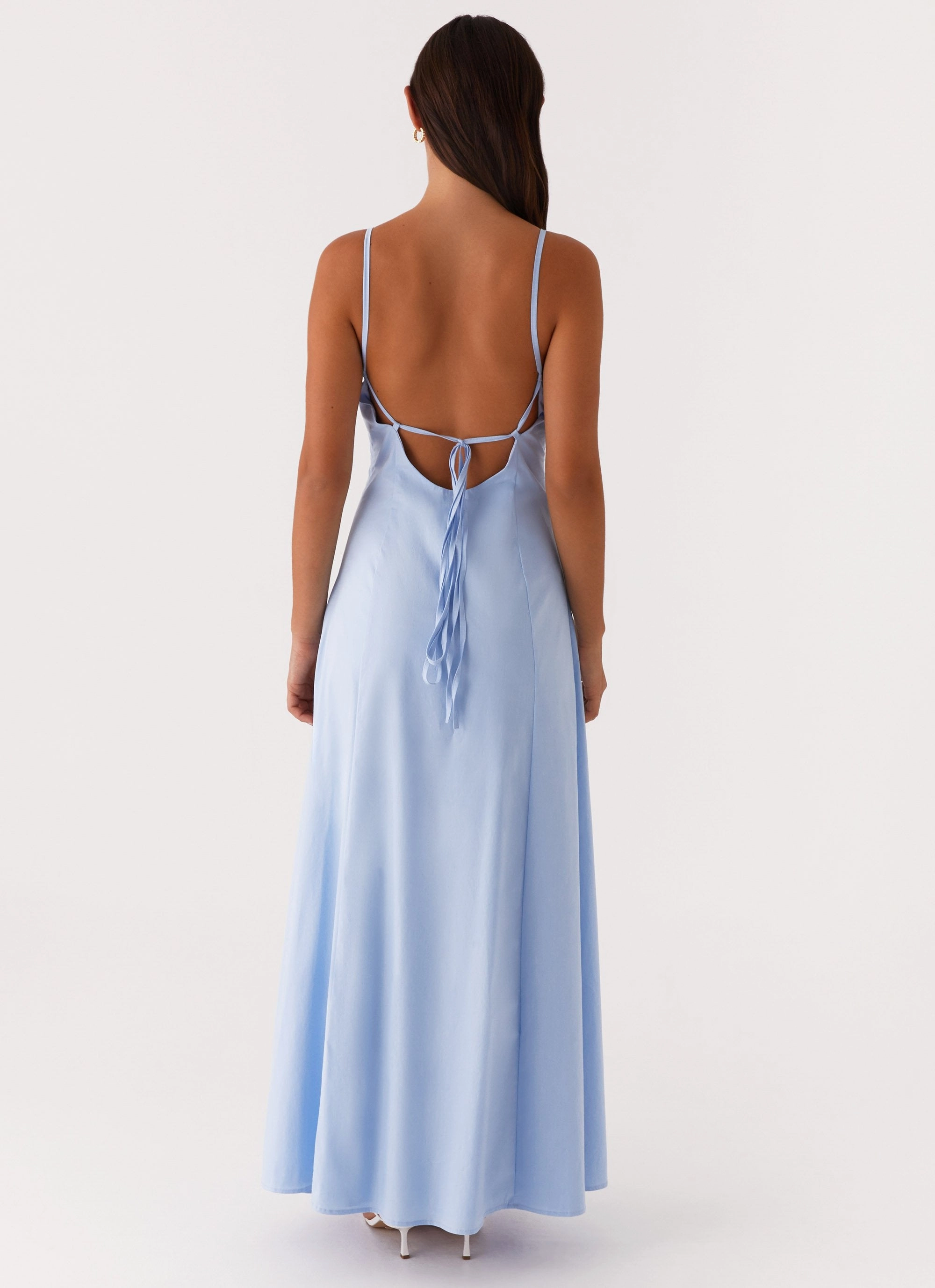 Clear As Day Maxi Dress - Blue All Inclusive