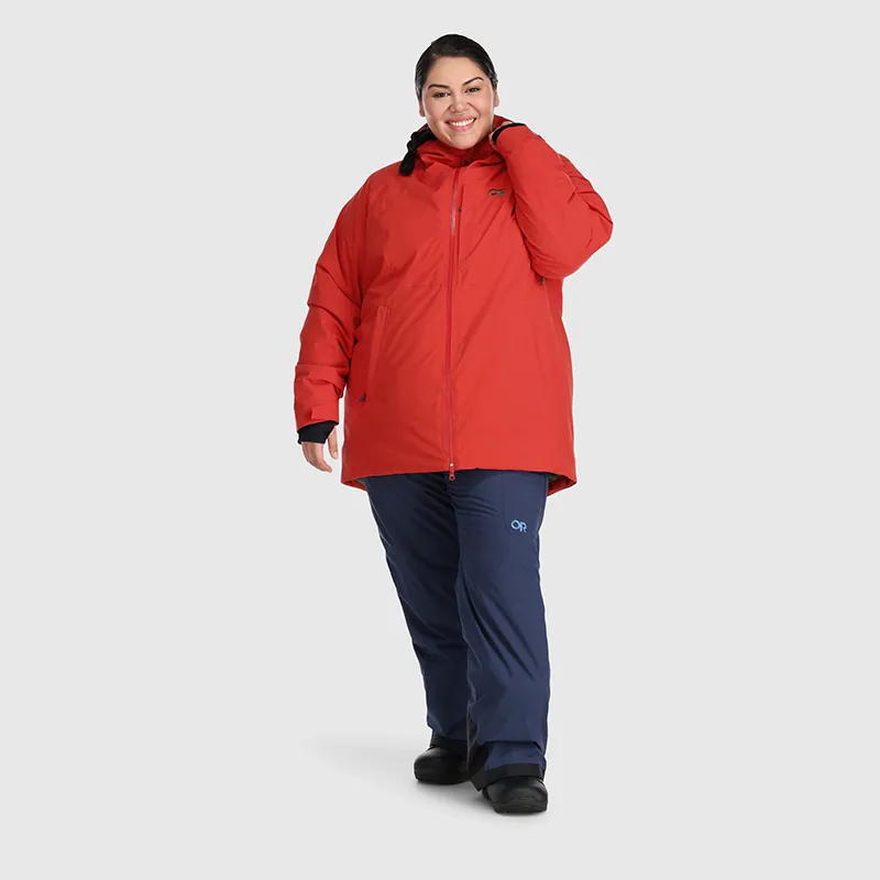 CLEARANCE - Outdoor Research Snowcrew Women's Plus Size Ski Jacket 2X